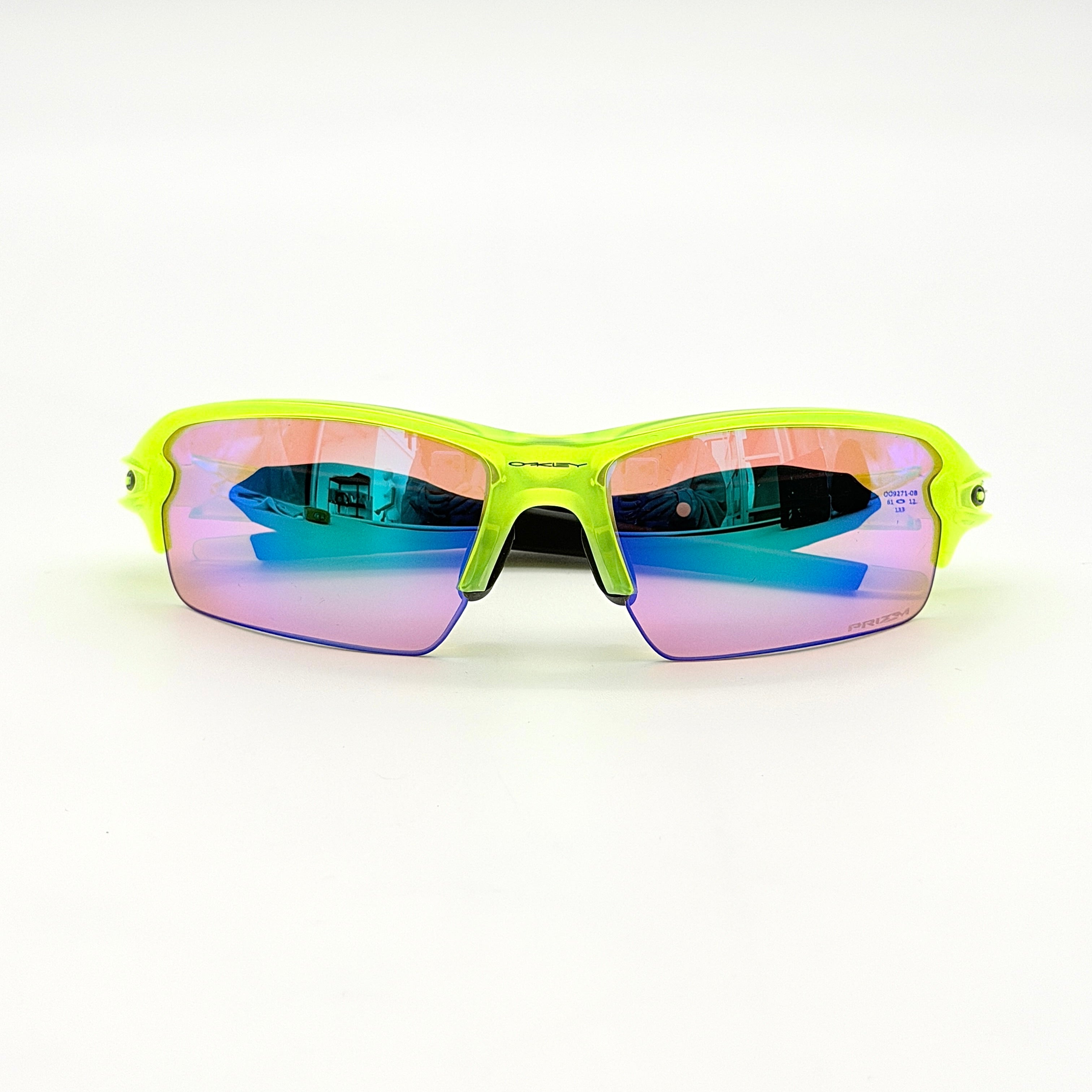 Oakley Prizm Flak 2.0 OO9271-08 Sunglasses Neon Yellow/Black