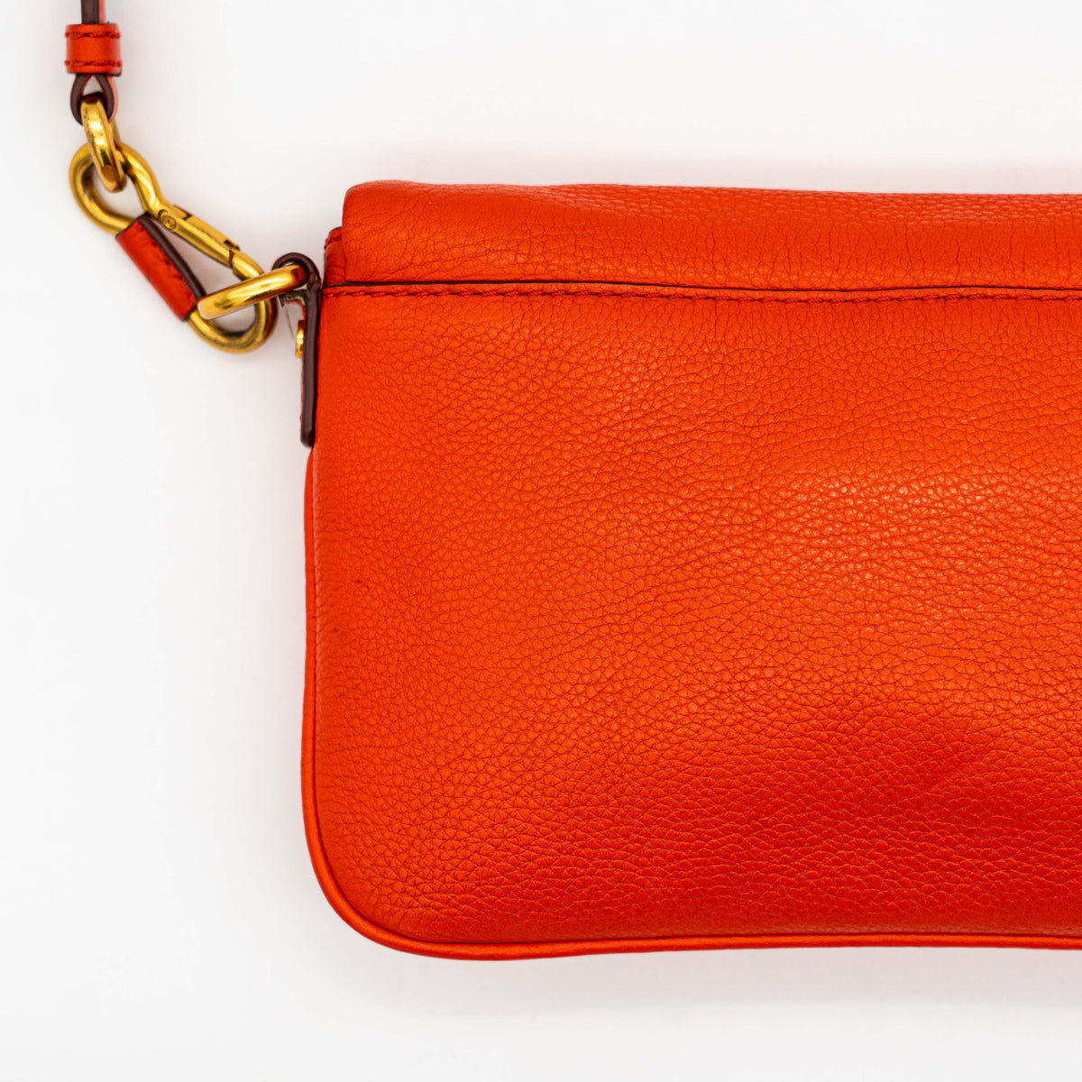 Marc Jacobs Too Hot to Handle Flap Percy Crossbody Bag Burnt Orange