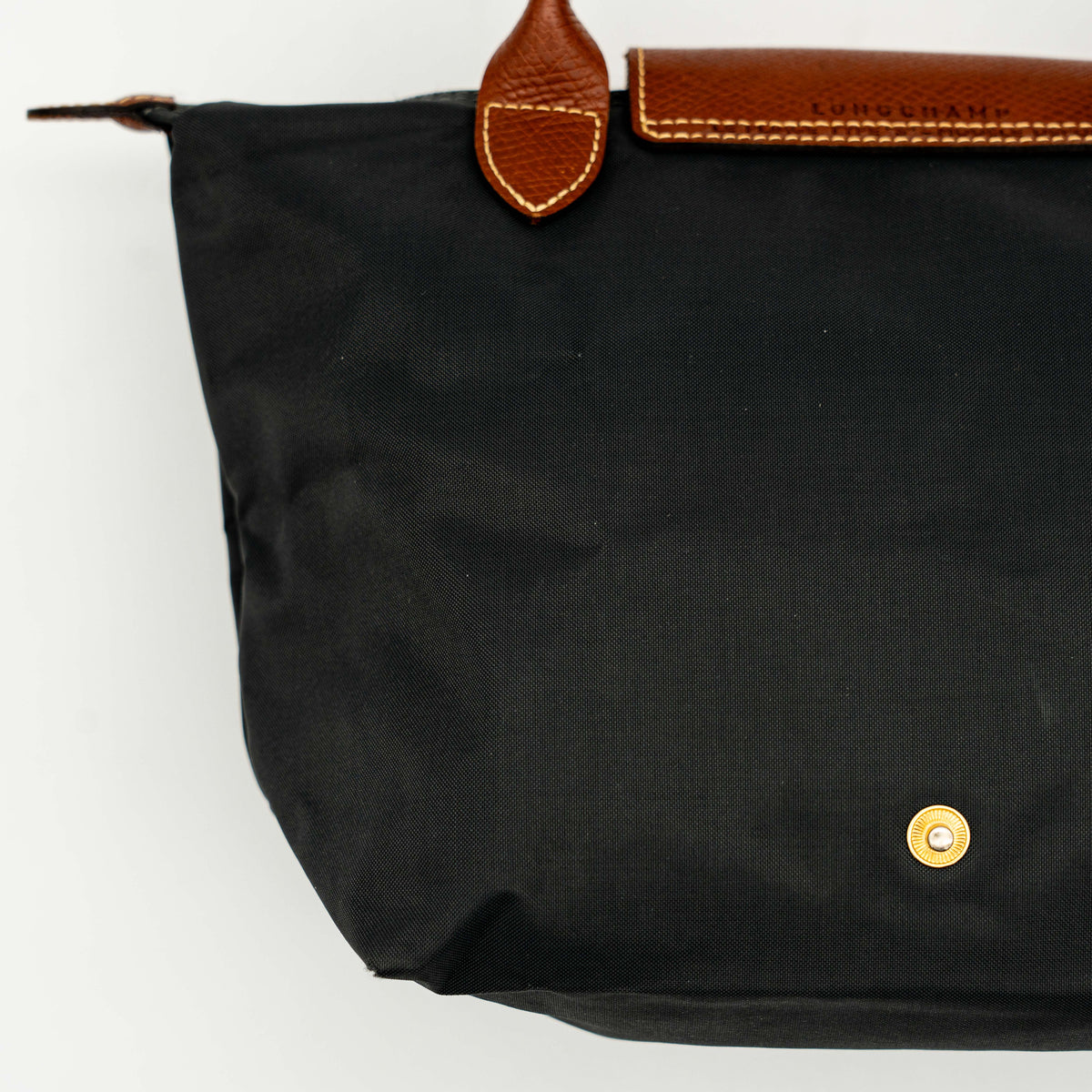 Longchamp Le Pliage Original Handbag Black/Brown