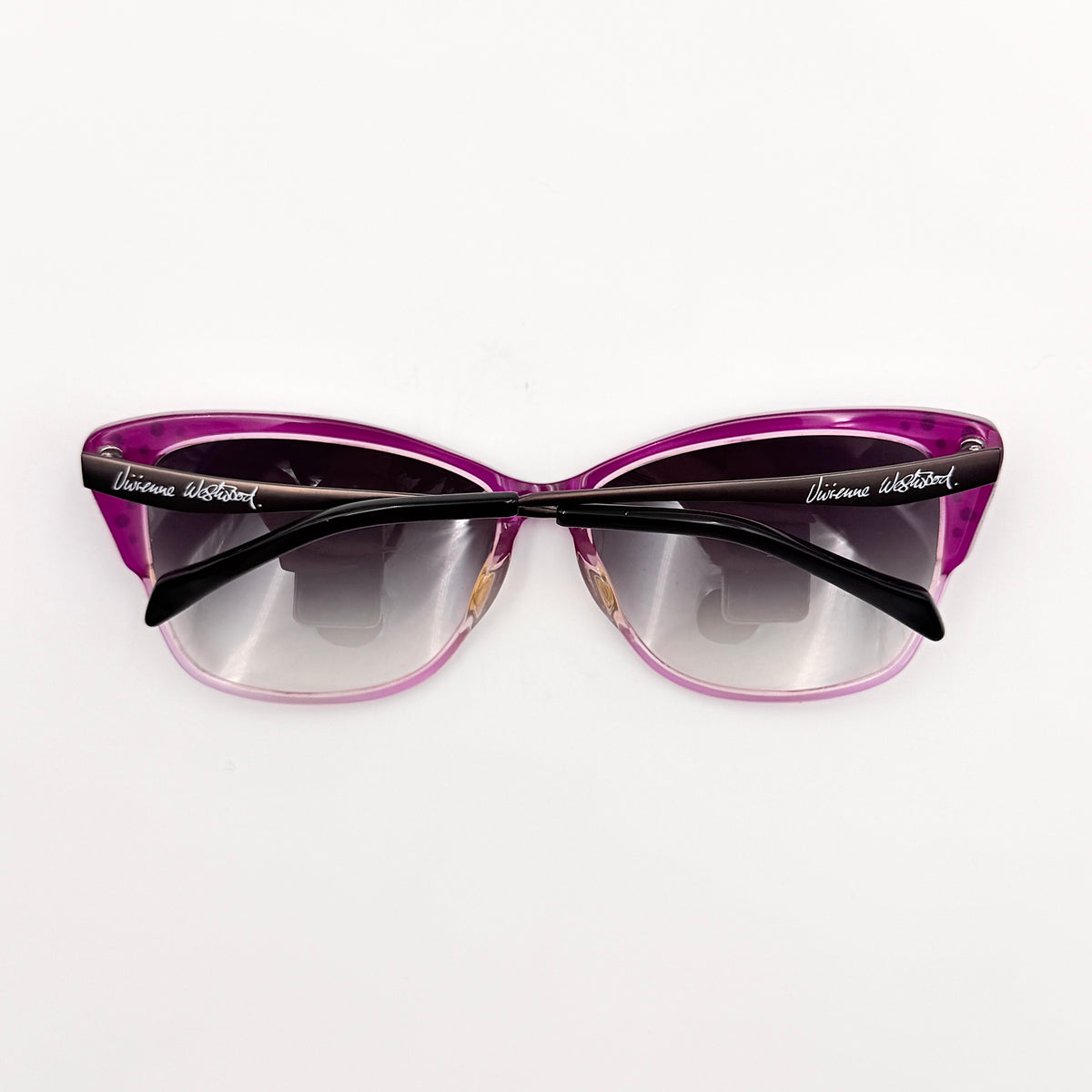 Vivienne Westwood Orb VW7750-PP Cateye Sunglasses Purple/Brown