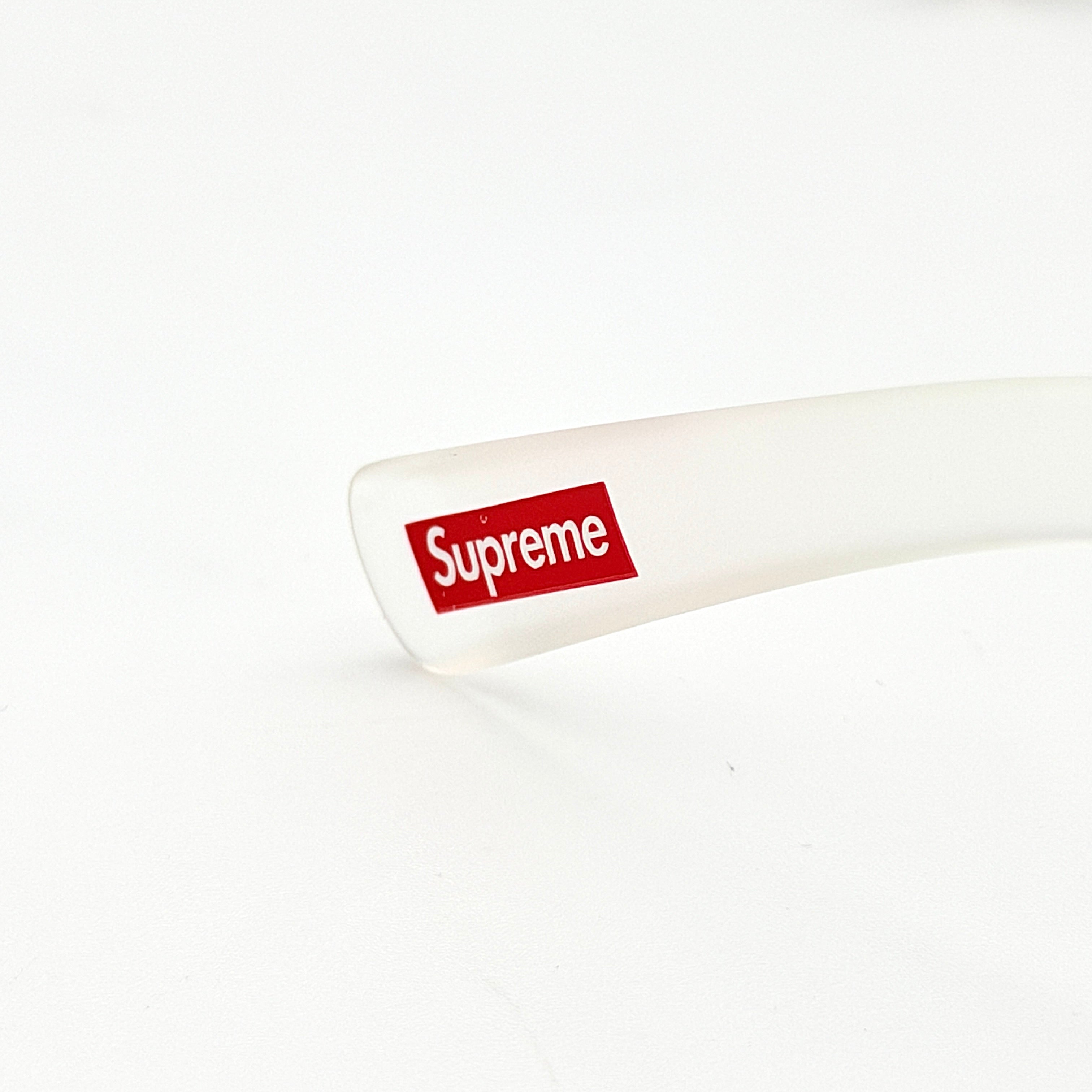 Supreme x Nike Molten Sunglasses Frosted White