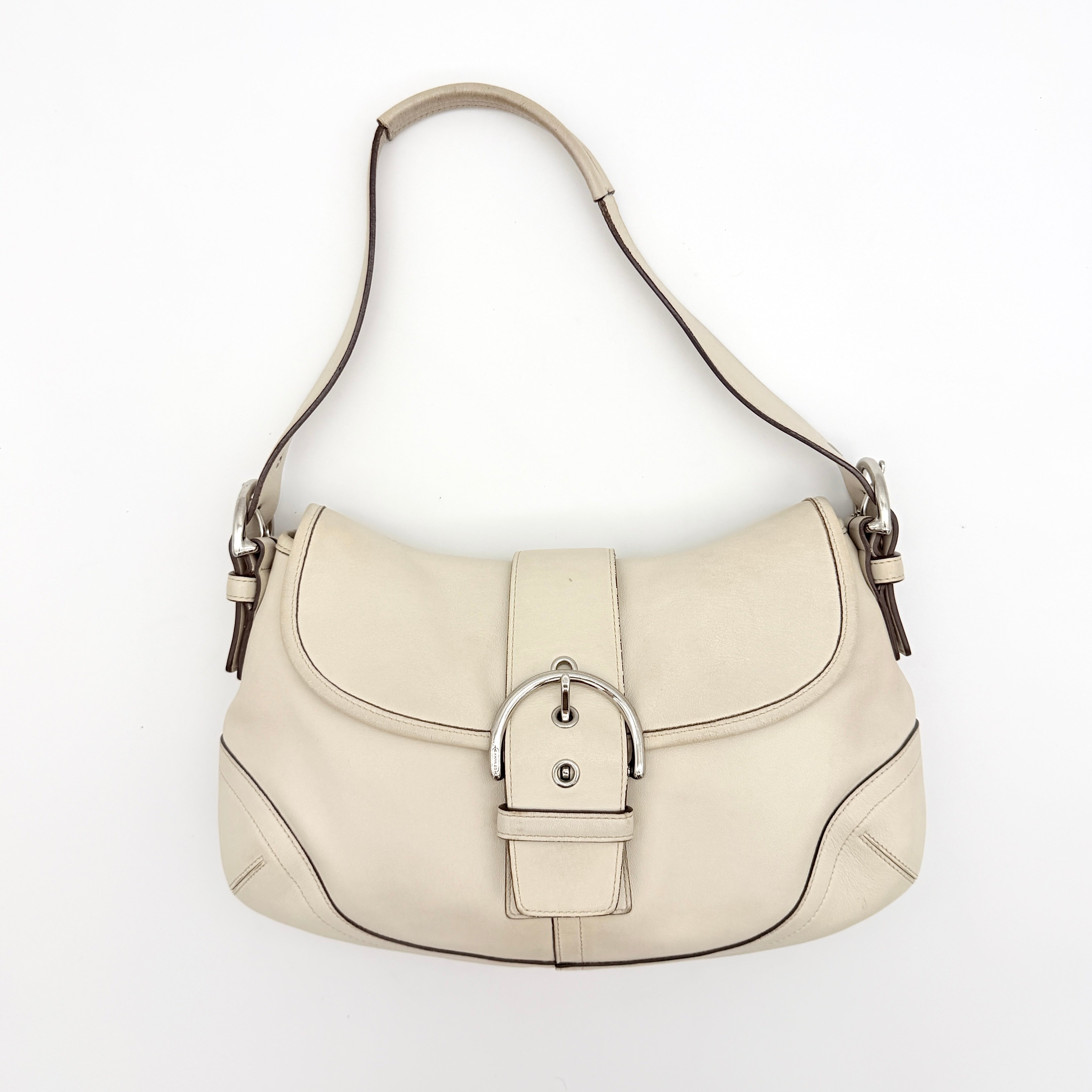 Coach Y2K Signature Soho Shoulder Bag Ivory