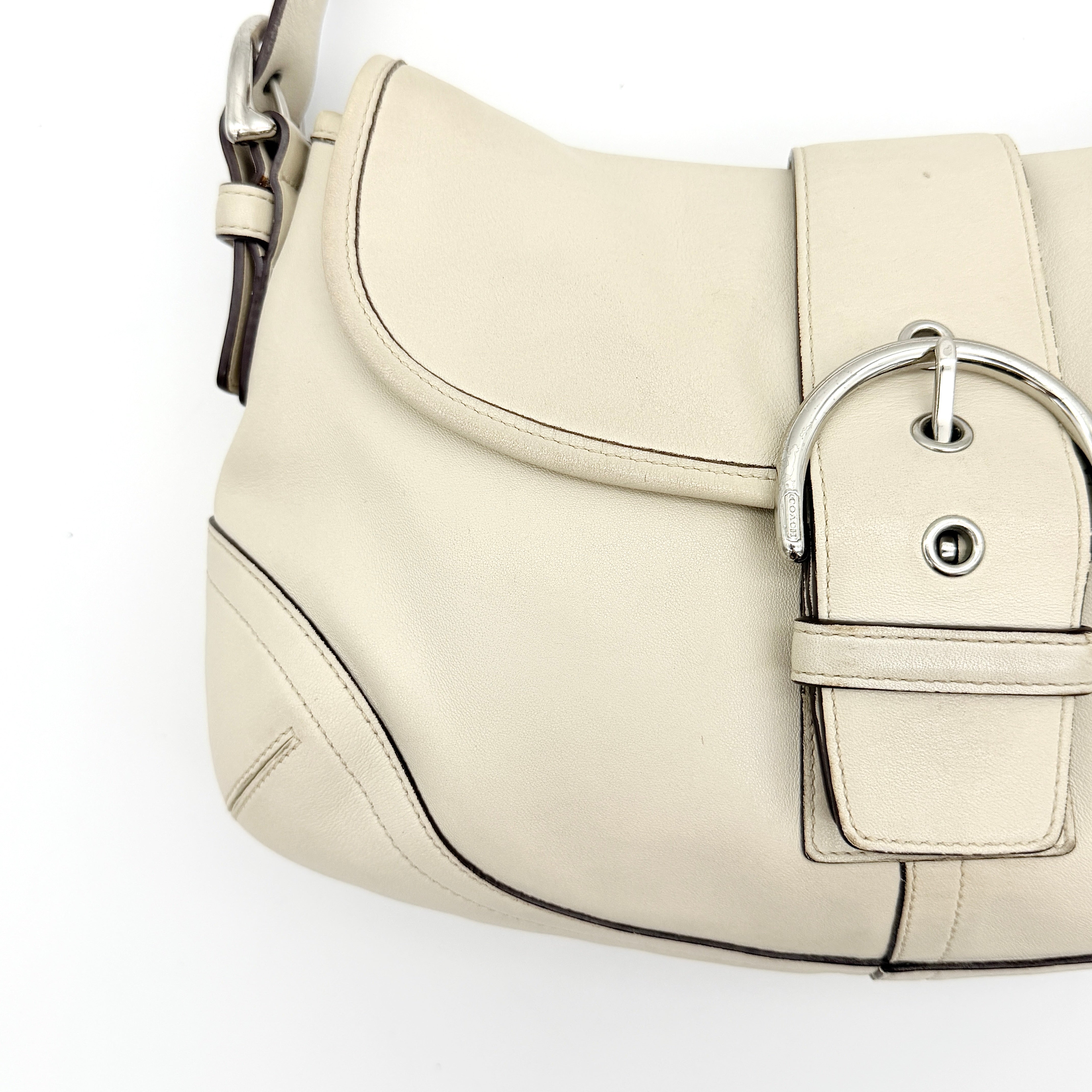 Coach Y2K Signature Soho Shoulder Bag Ivory