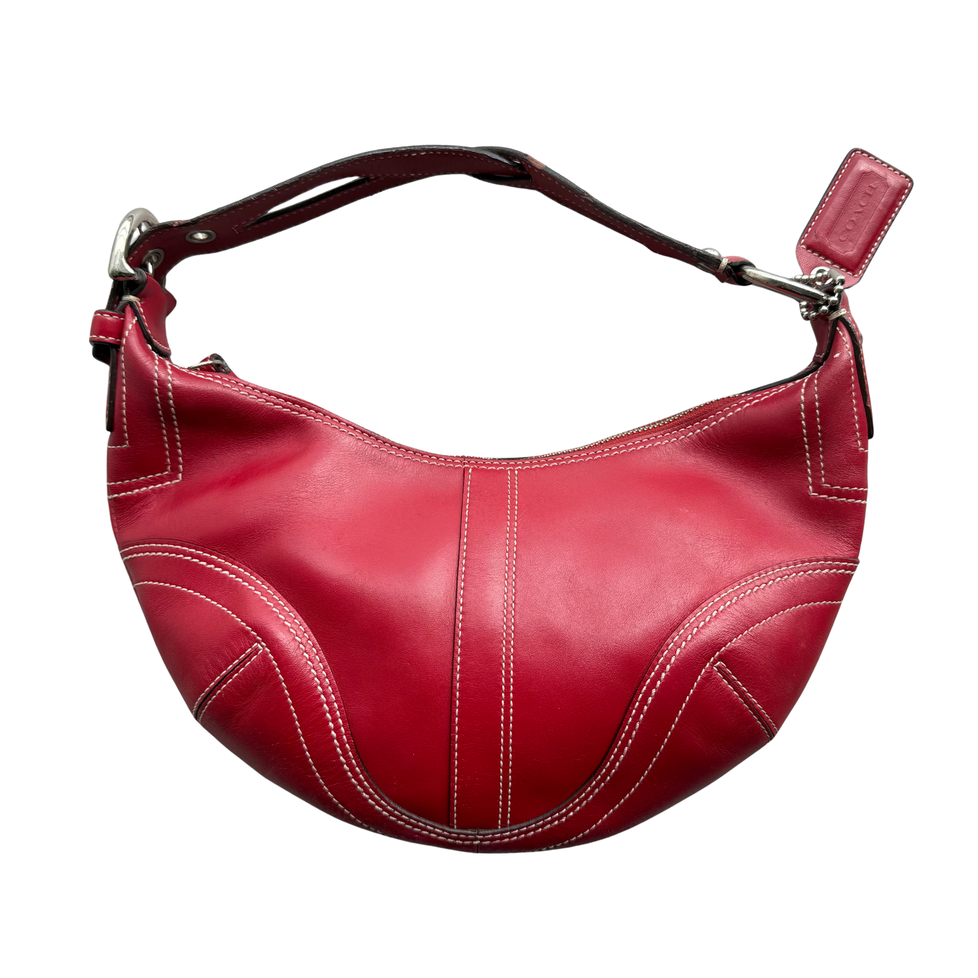 Coach Y2K Soho Hobo ShoulderBag Red
