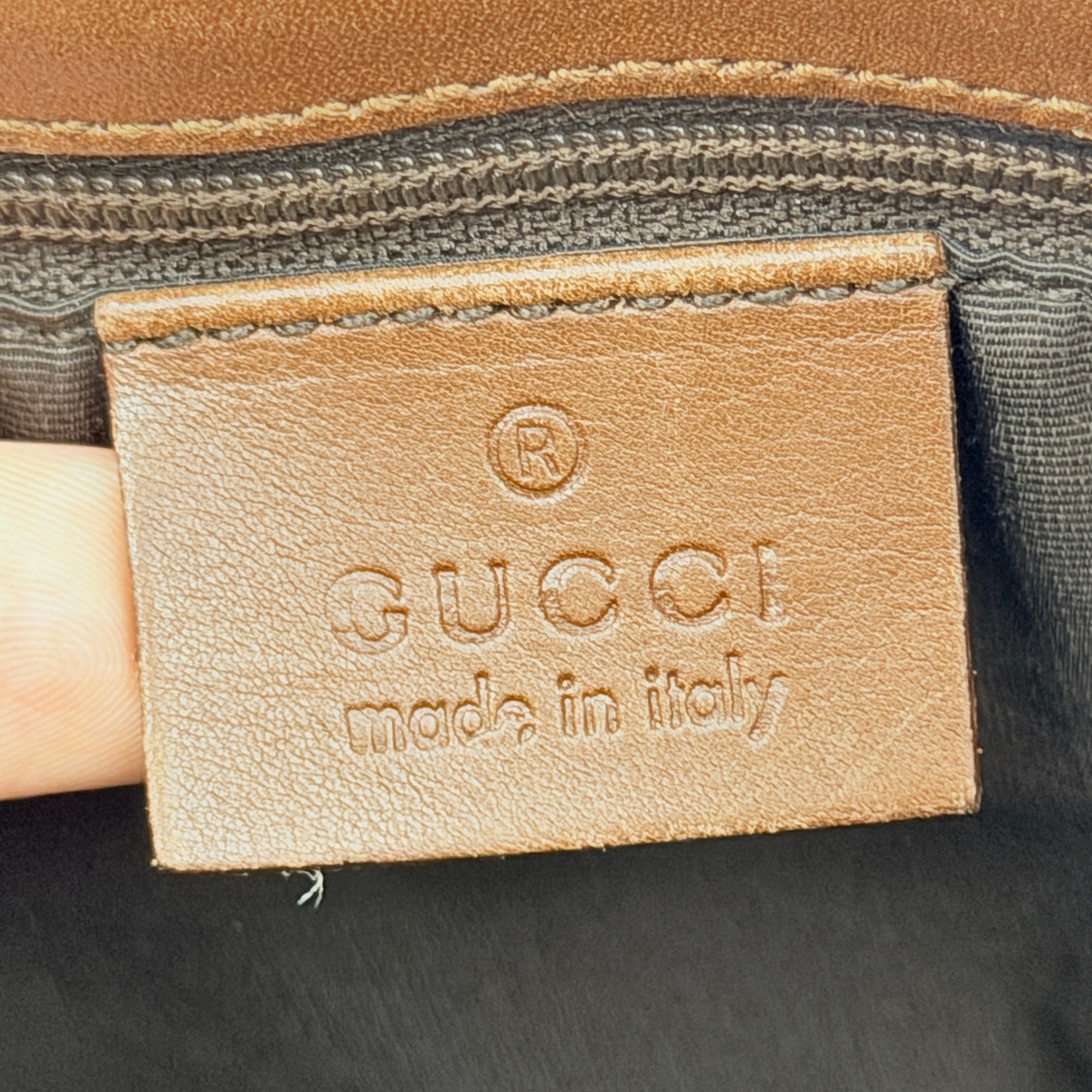 Gucci GG Monogram Tote Bag Beige