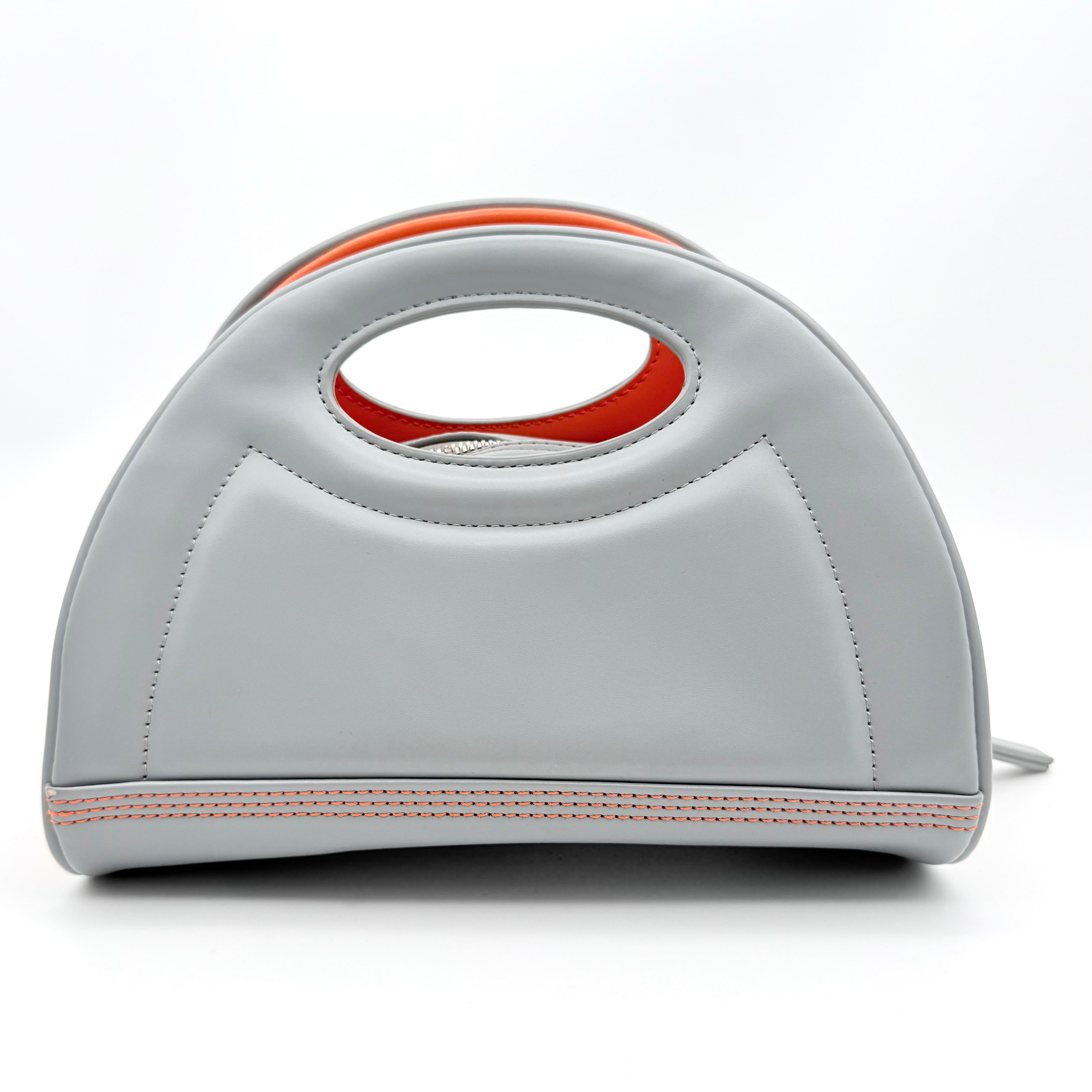 Diesel 2Way Graphic Moon Handbag Grey/Orange