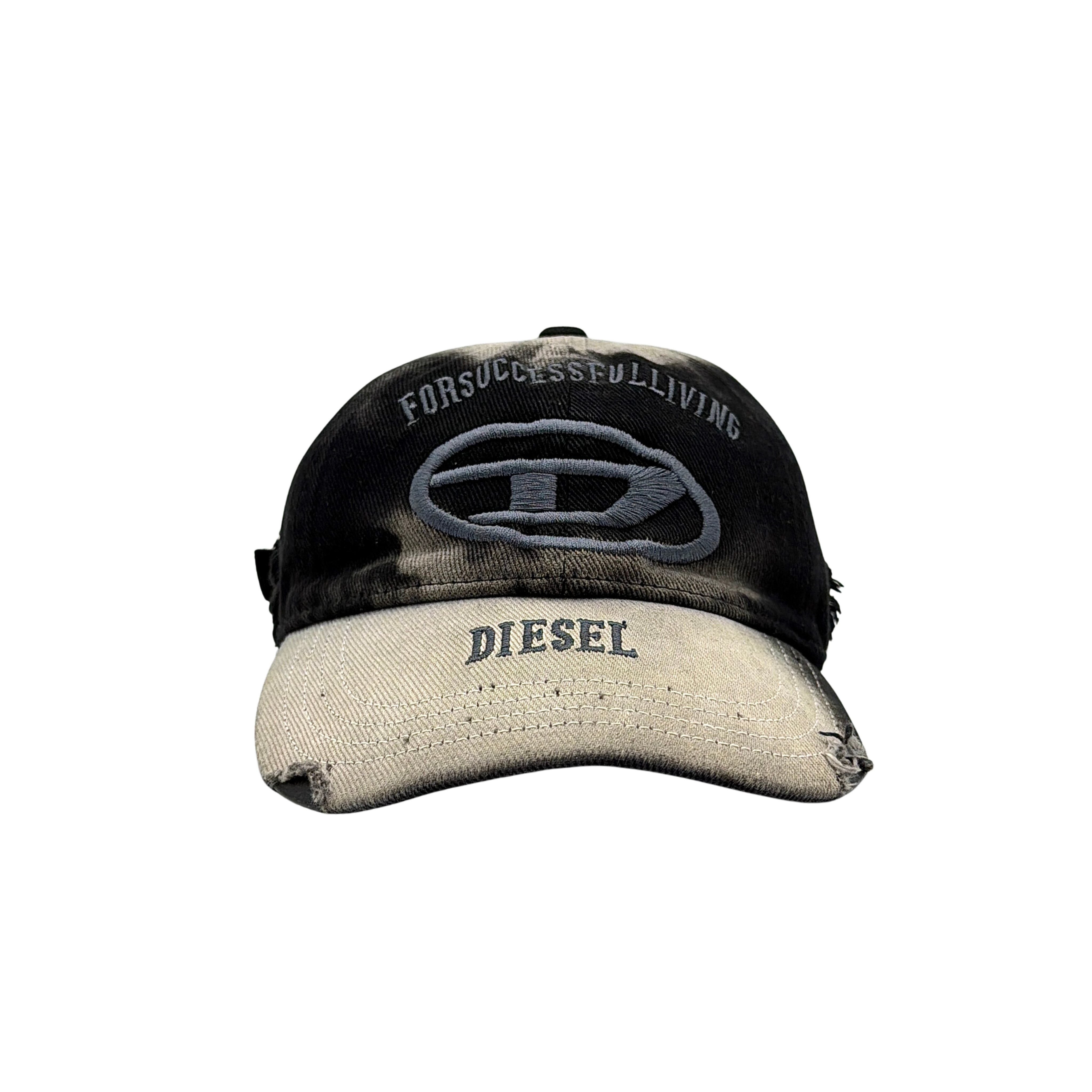 Diesel C-OLTON-BLACK-D Baseball Cap Black