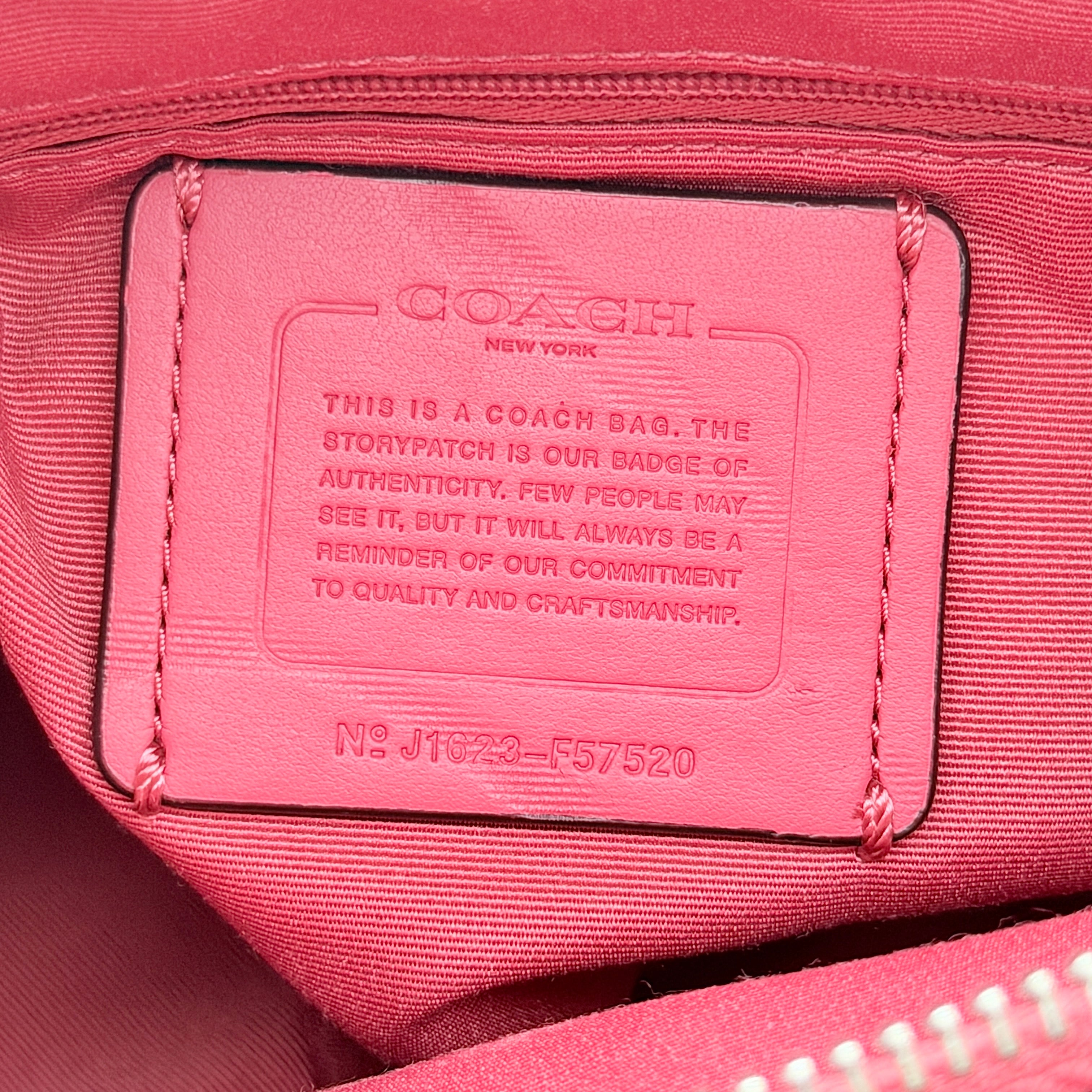 Coach 2Way Christie Carryall Handbag Pink