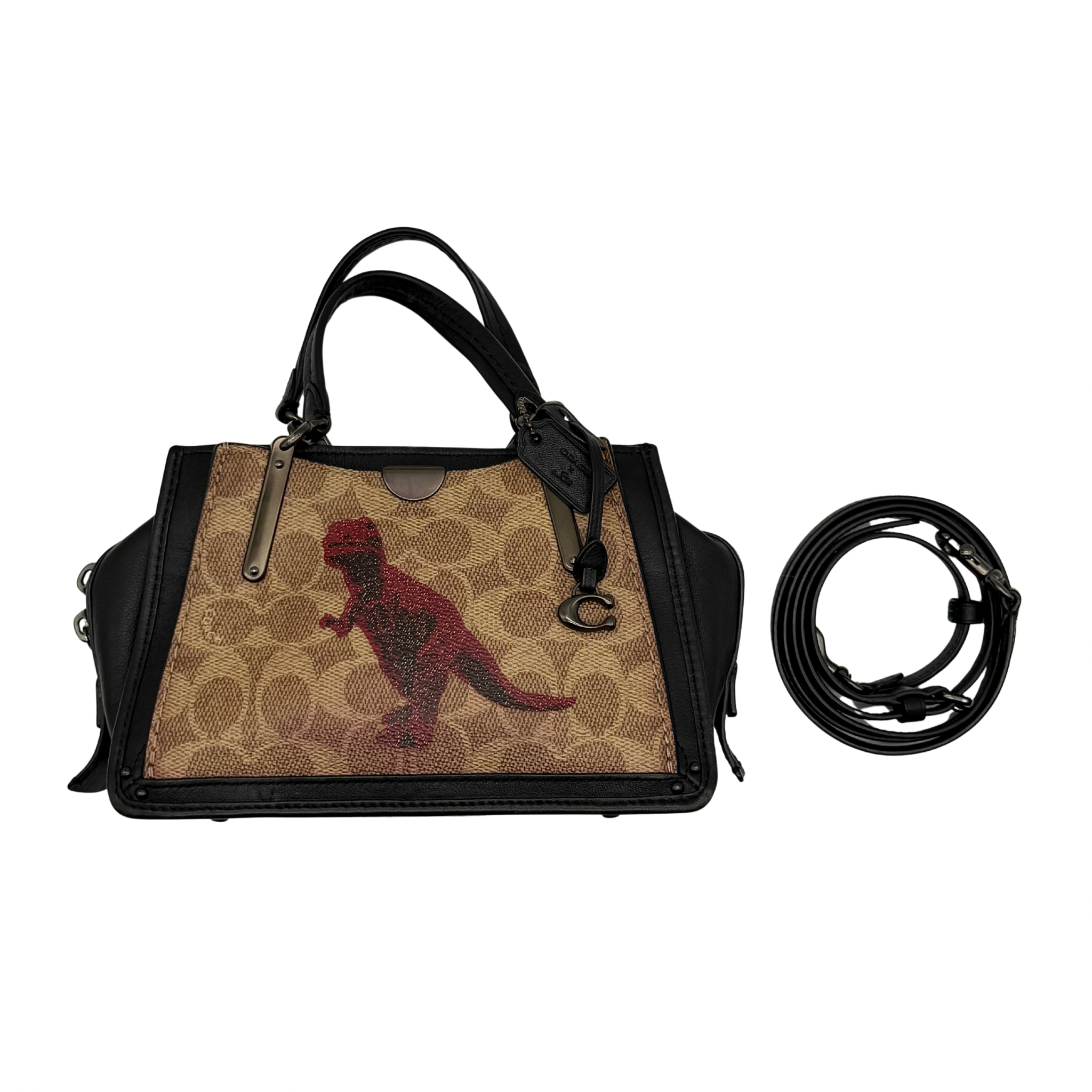 Coach Signature Dreamer 21 Rexy by Sui Jiango Beige/Black