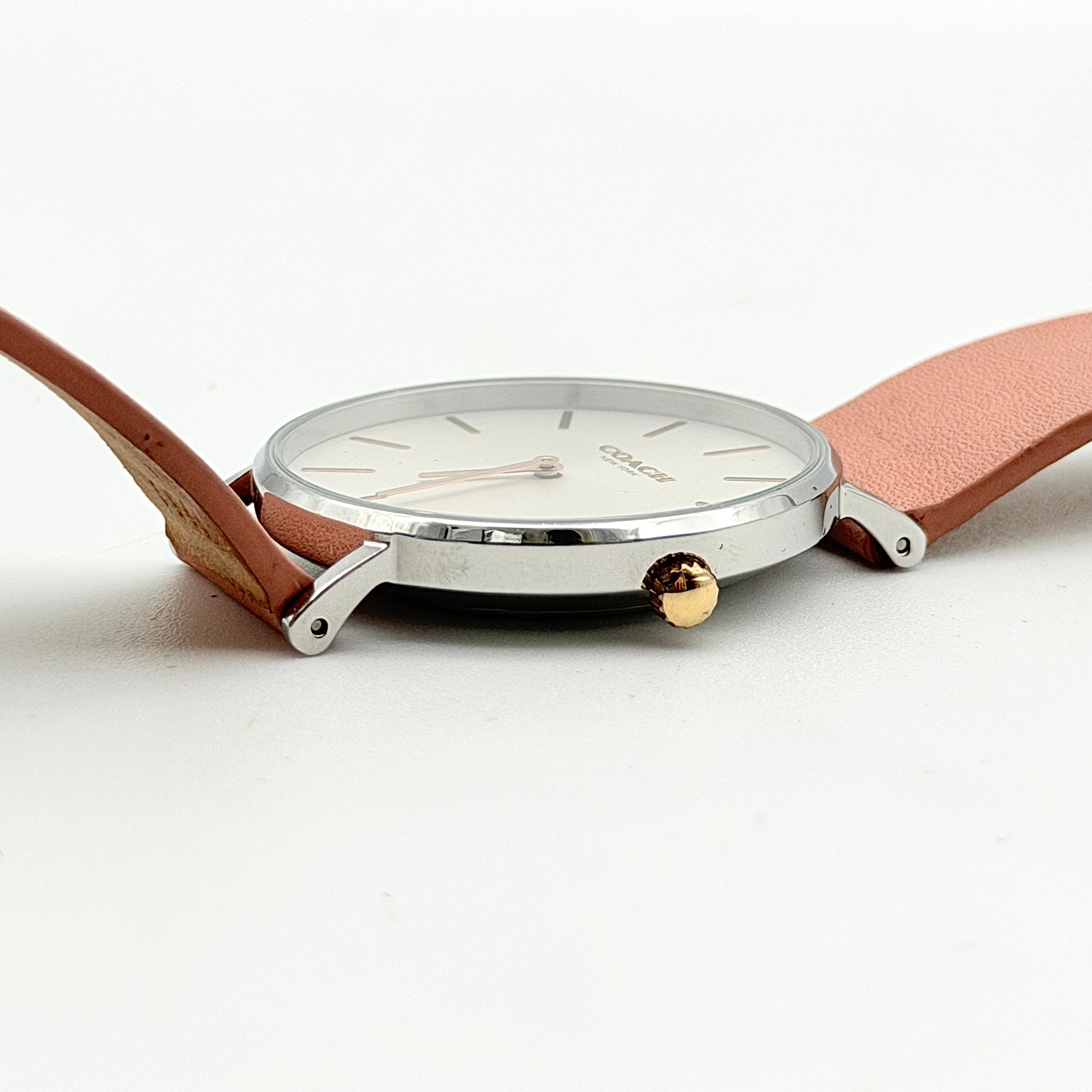 Coach Perry Watch Pink/Silver