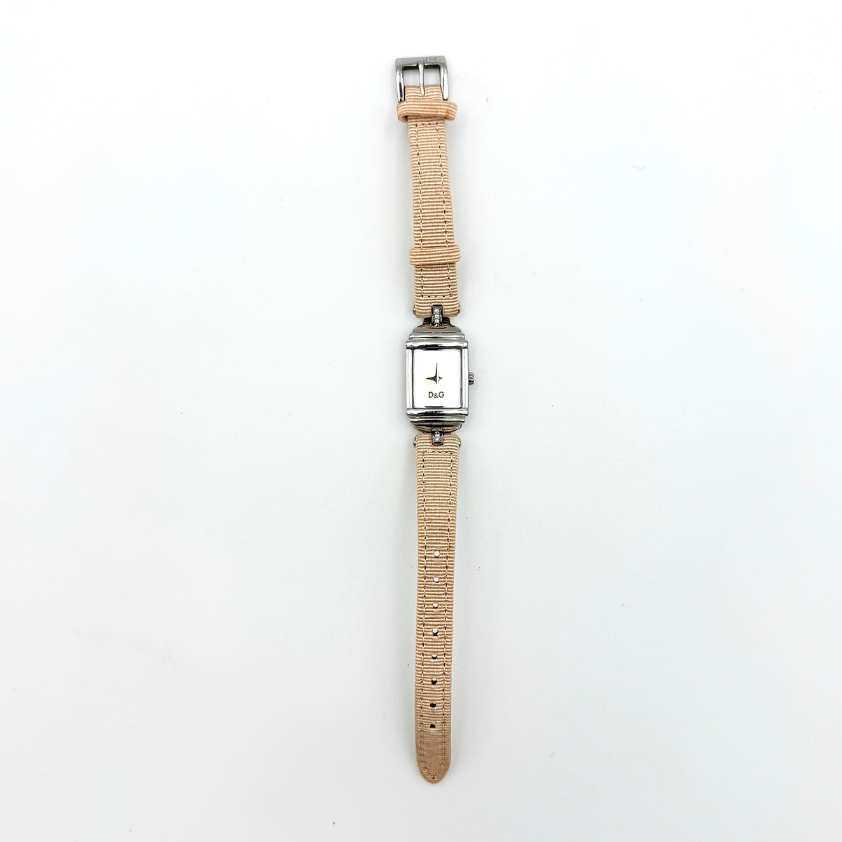 Dolce & Gabbana Rectangular Watch Beige