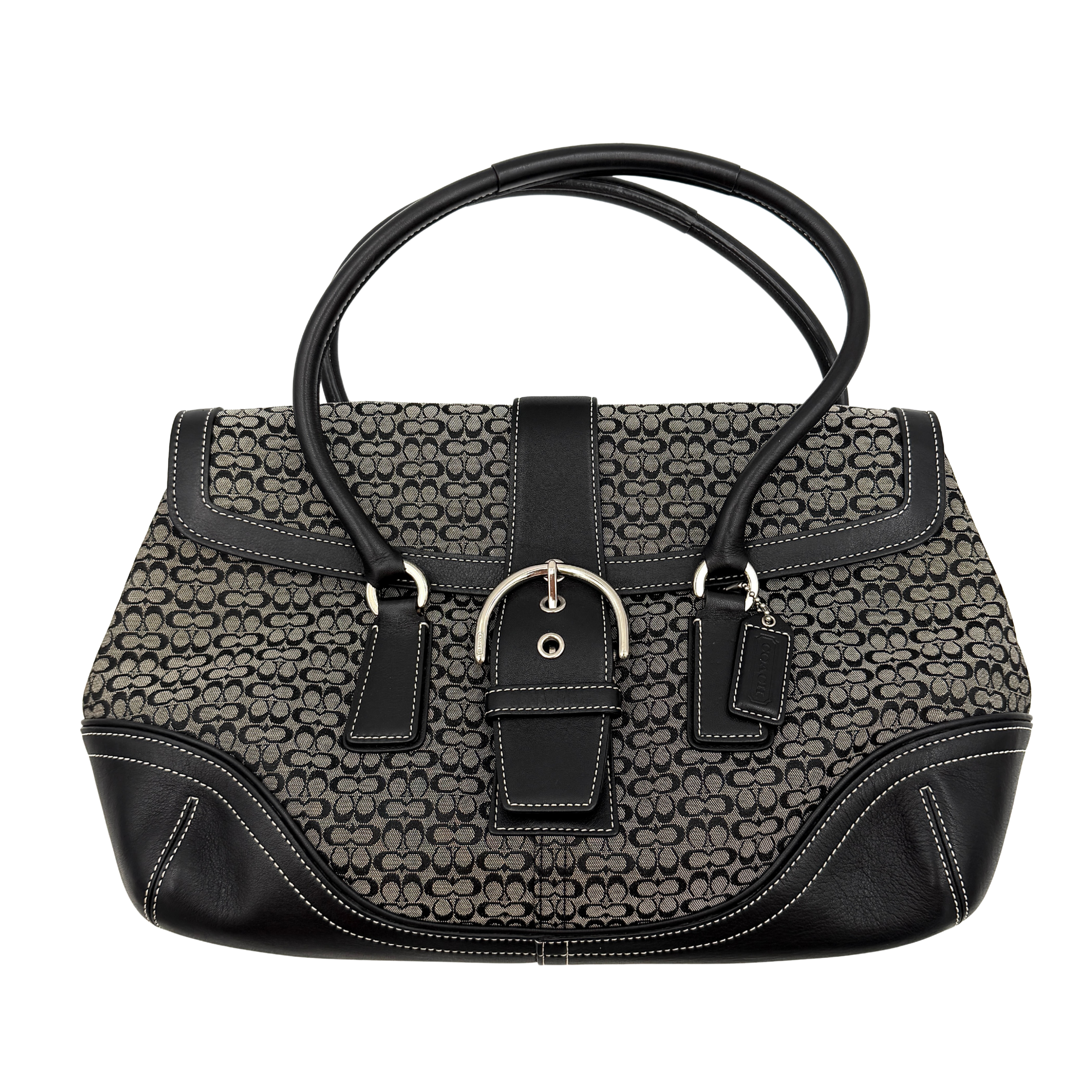 Coach Y2K Soho Shoulder Bag Grey/Black