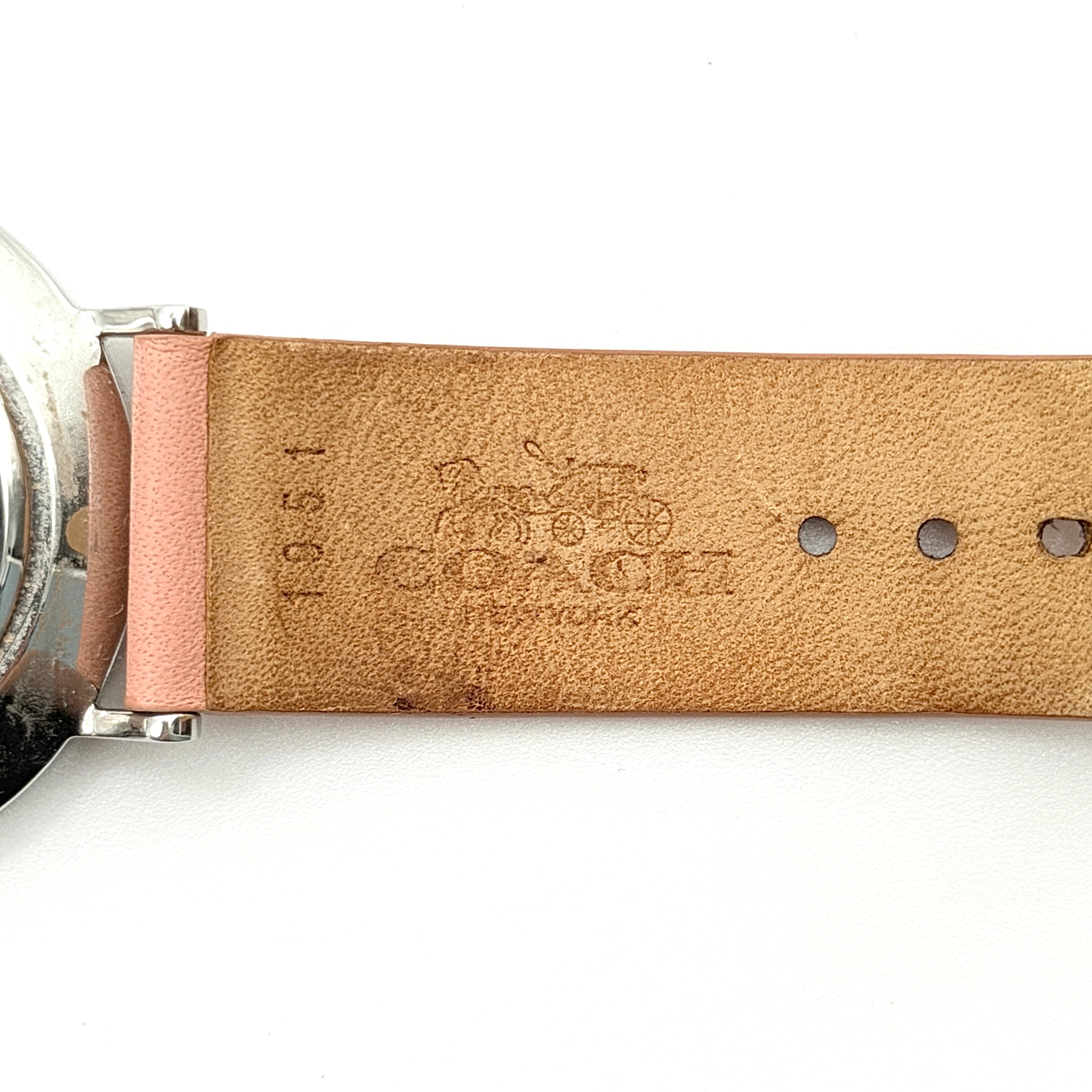 Coach Perry Watch Pink/Silver