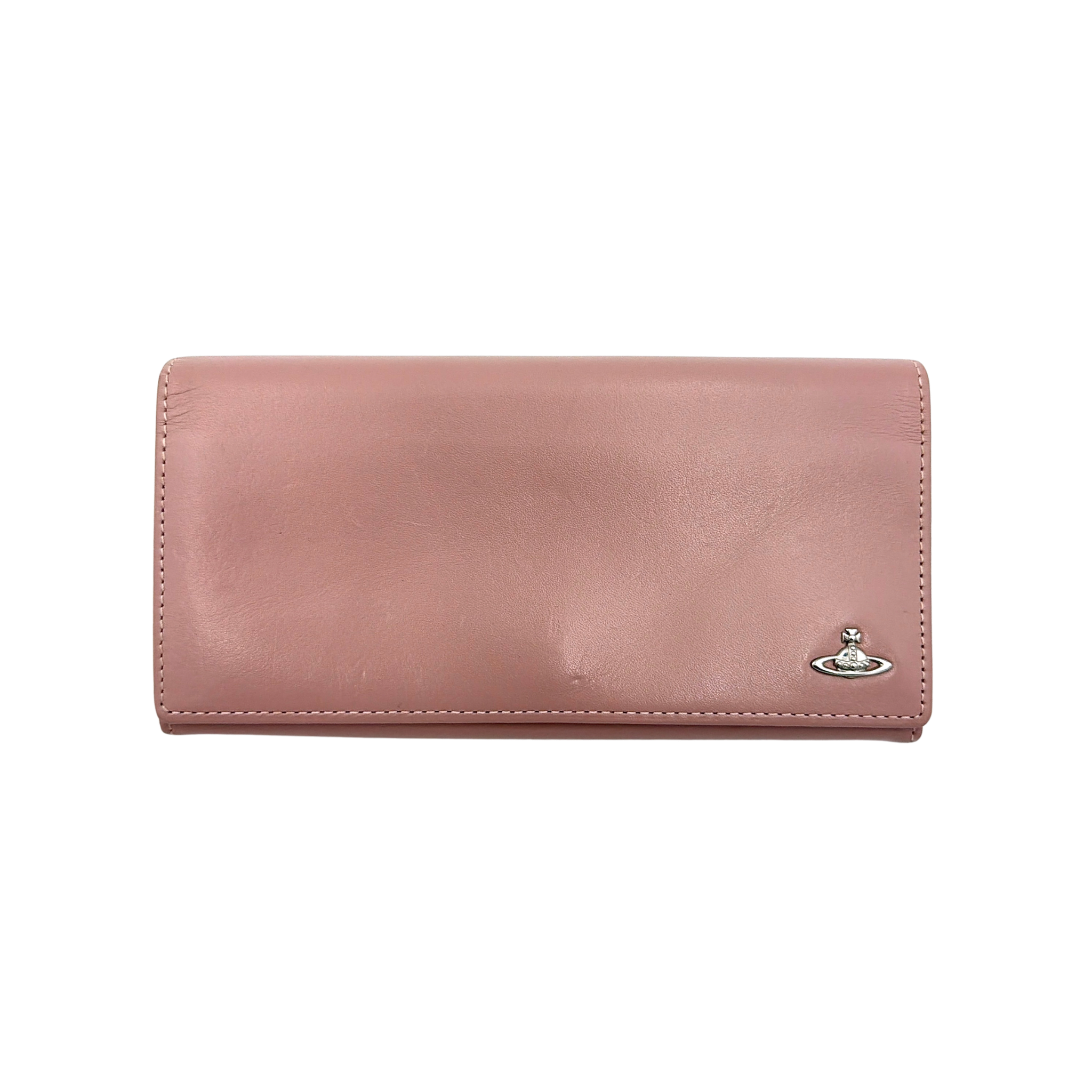 Vivienne Westwood Orb Long Wallet Light Pink