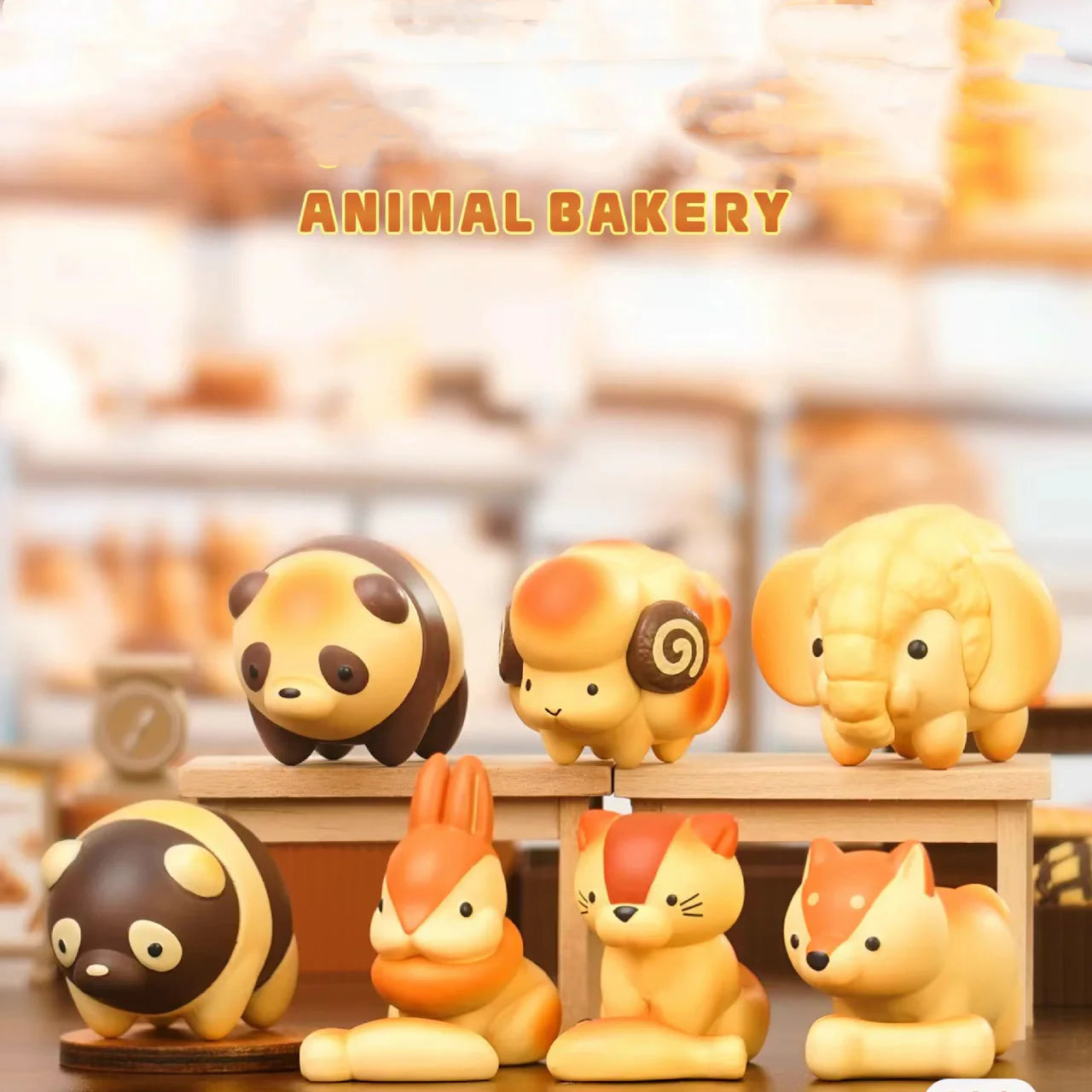 Animal Bakery Mini Figures
