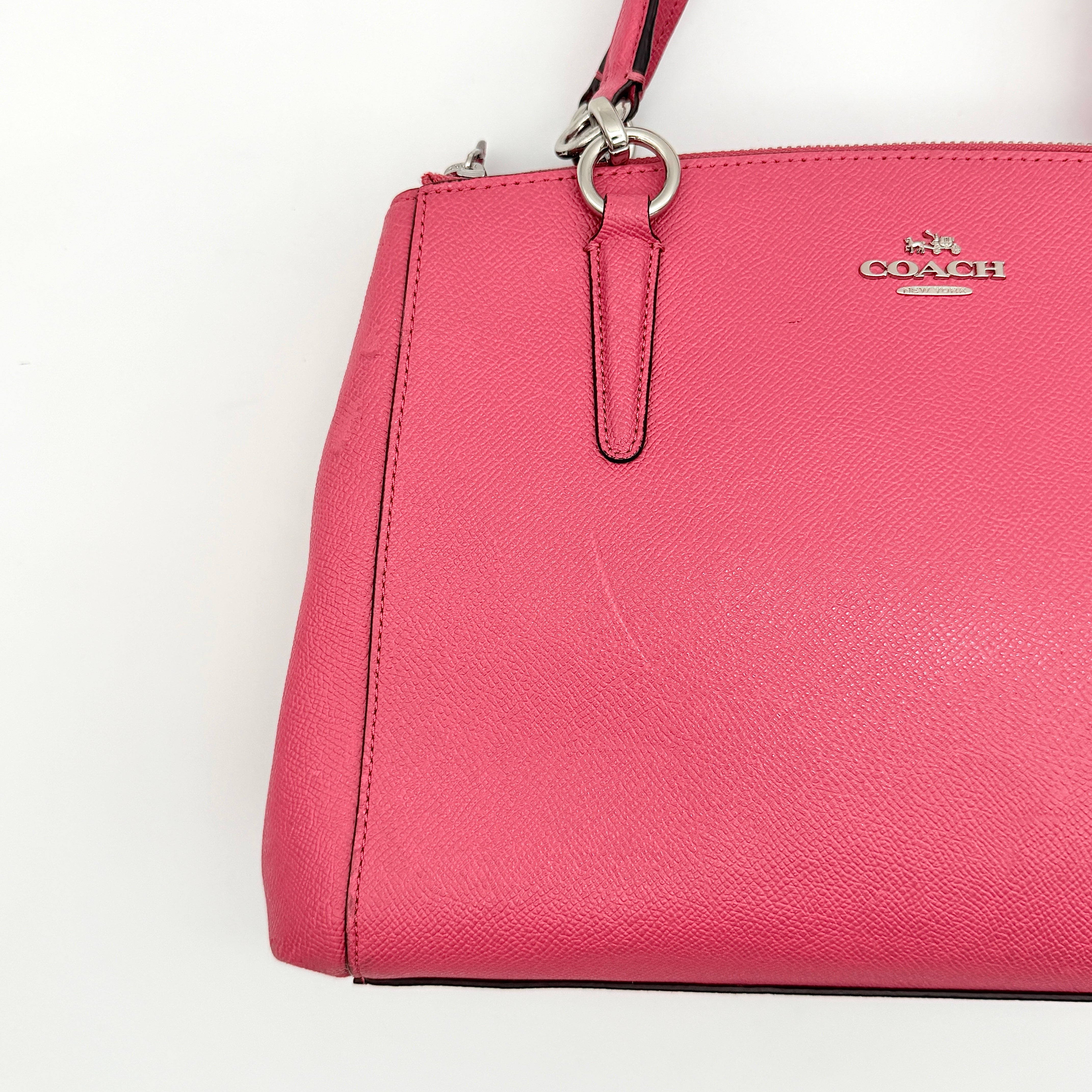 Coach 2Way Christie Carryall Handbag Pink