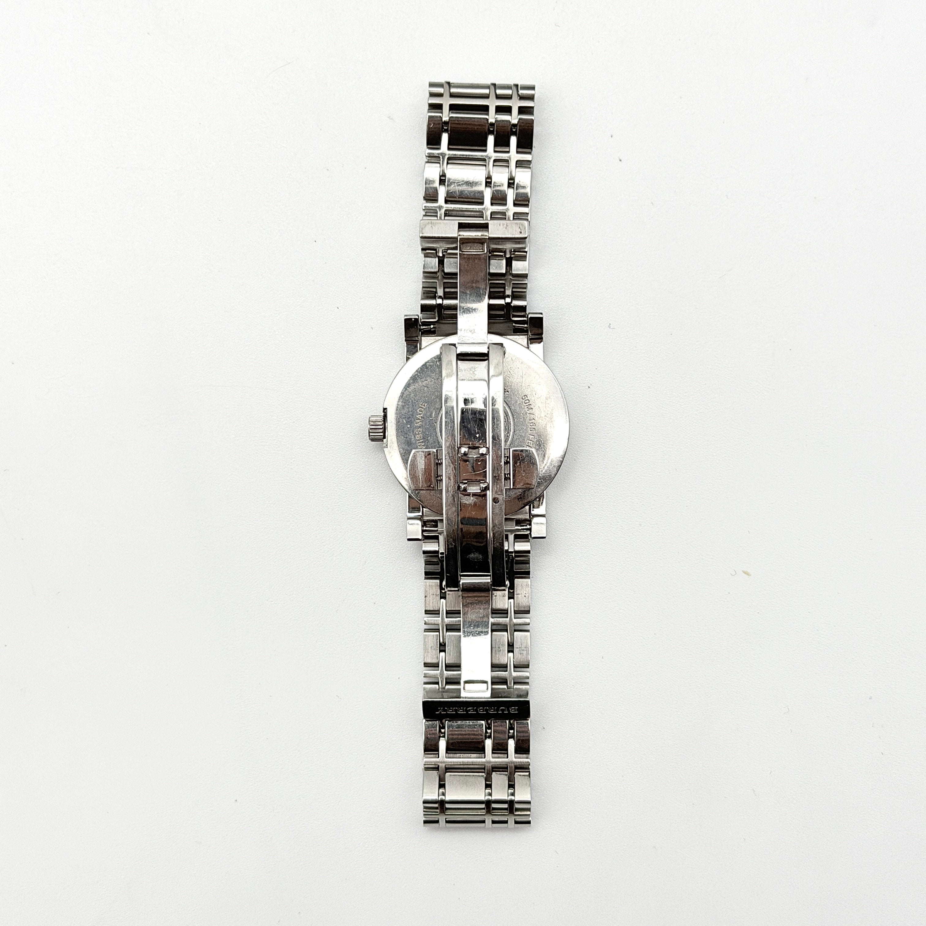 Burberry Heritage BU1353 Champagne Dial Stainless Steel Watch