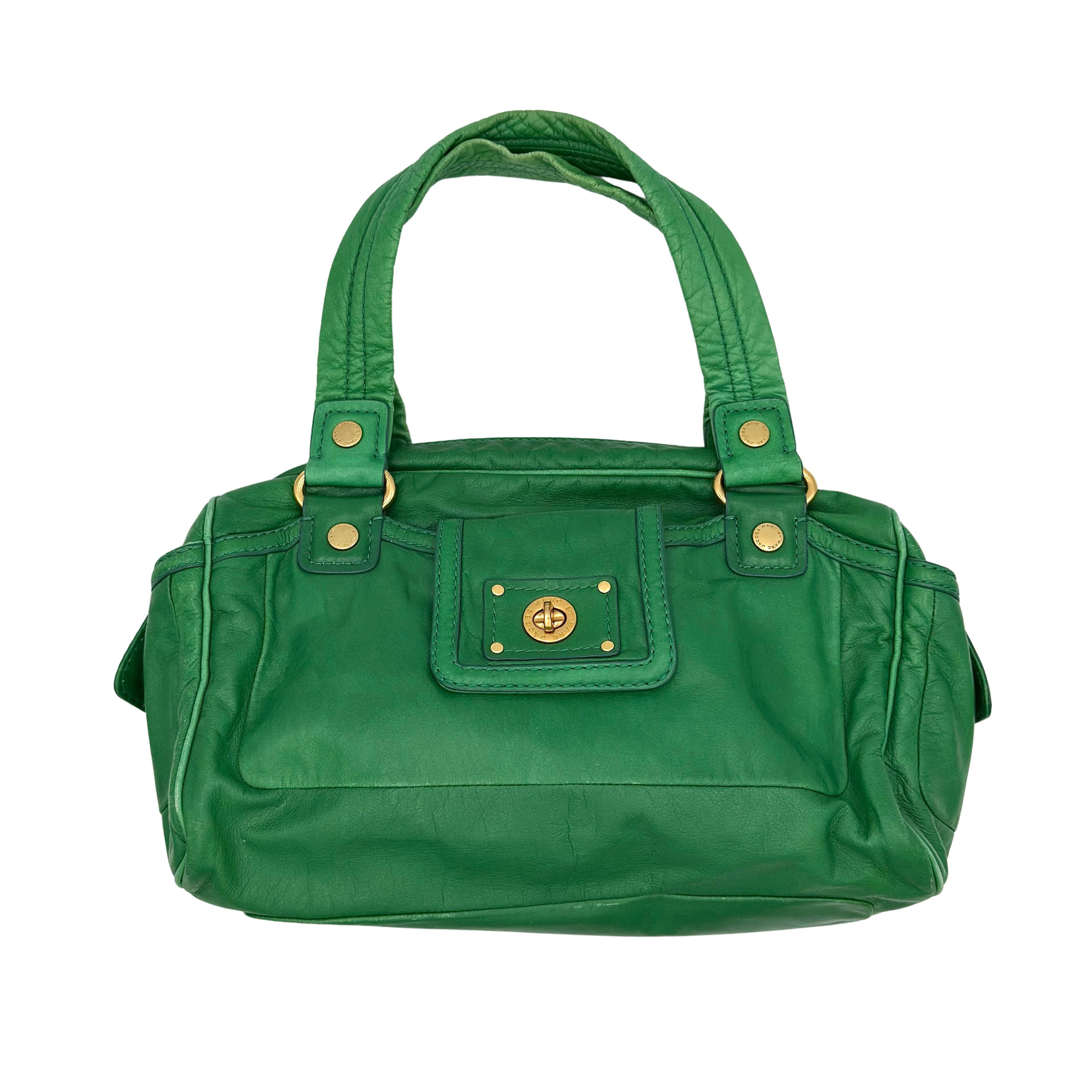 Marc Jacobs Turnlock Shoulder Bag Green