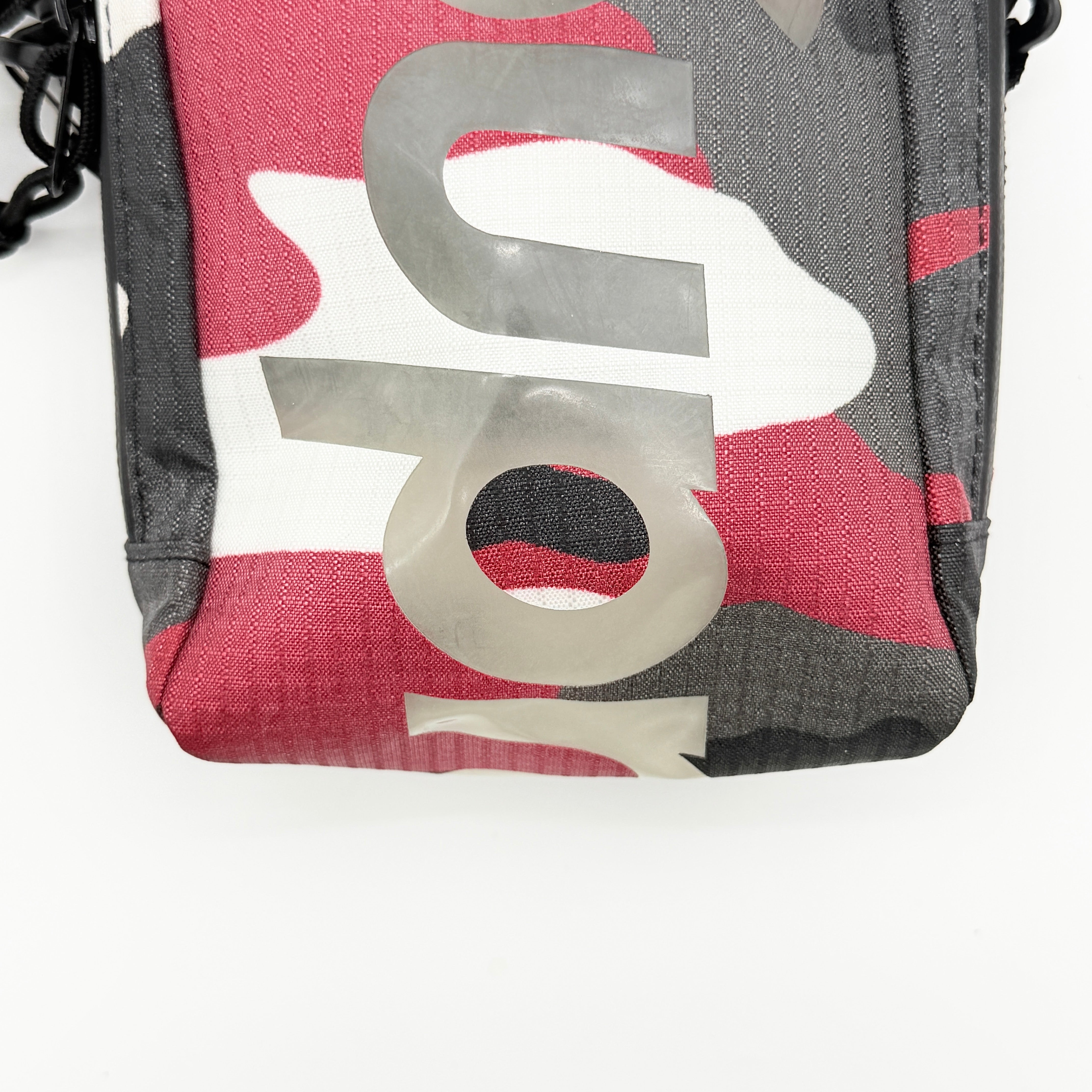 Supreme SS21 Neck Pouch Bag Red Camo