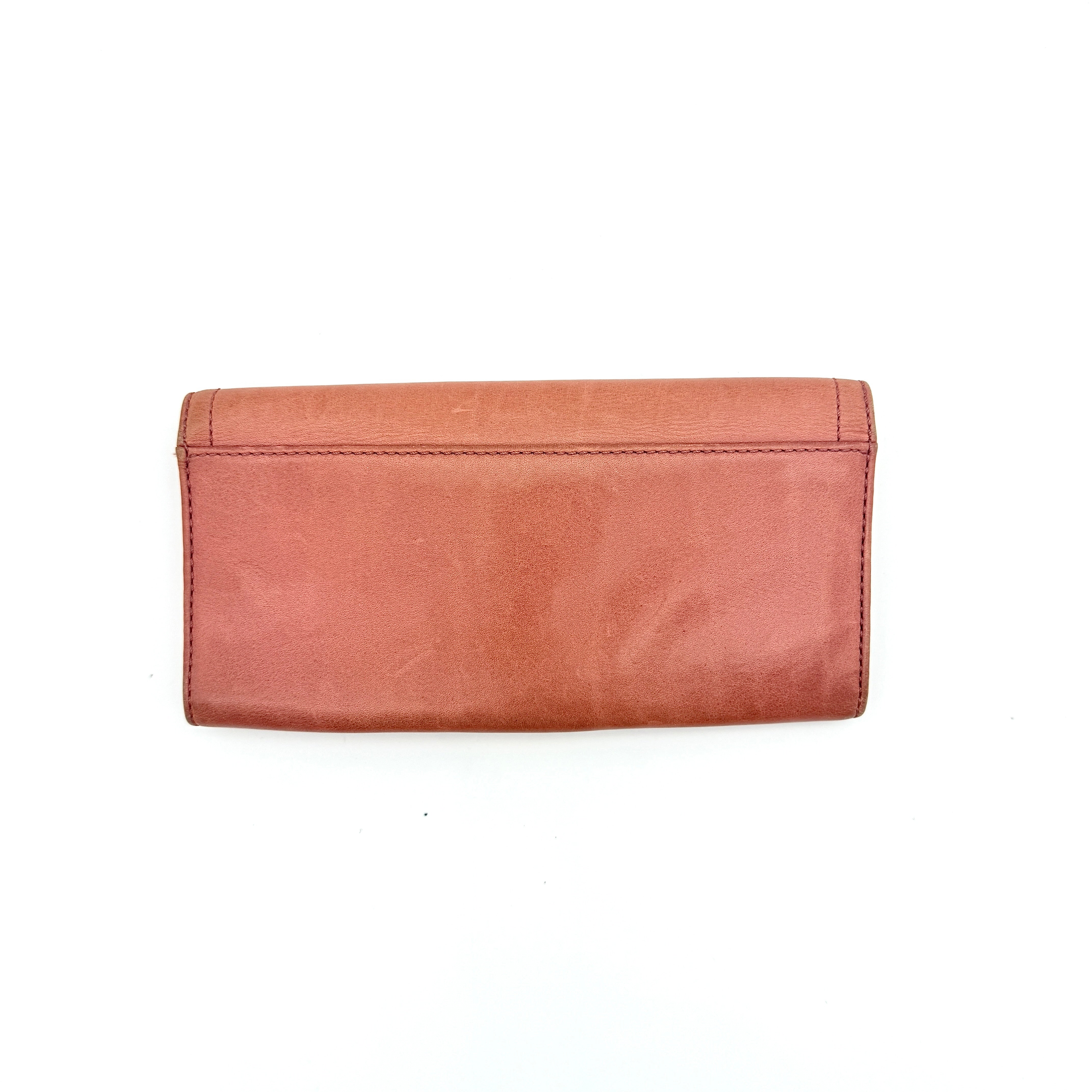 Coach Y2K Soho Buckle Wallet Coral Pink
