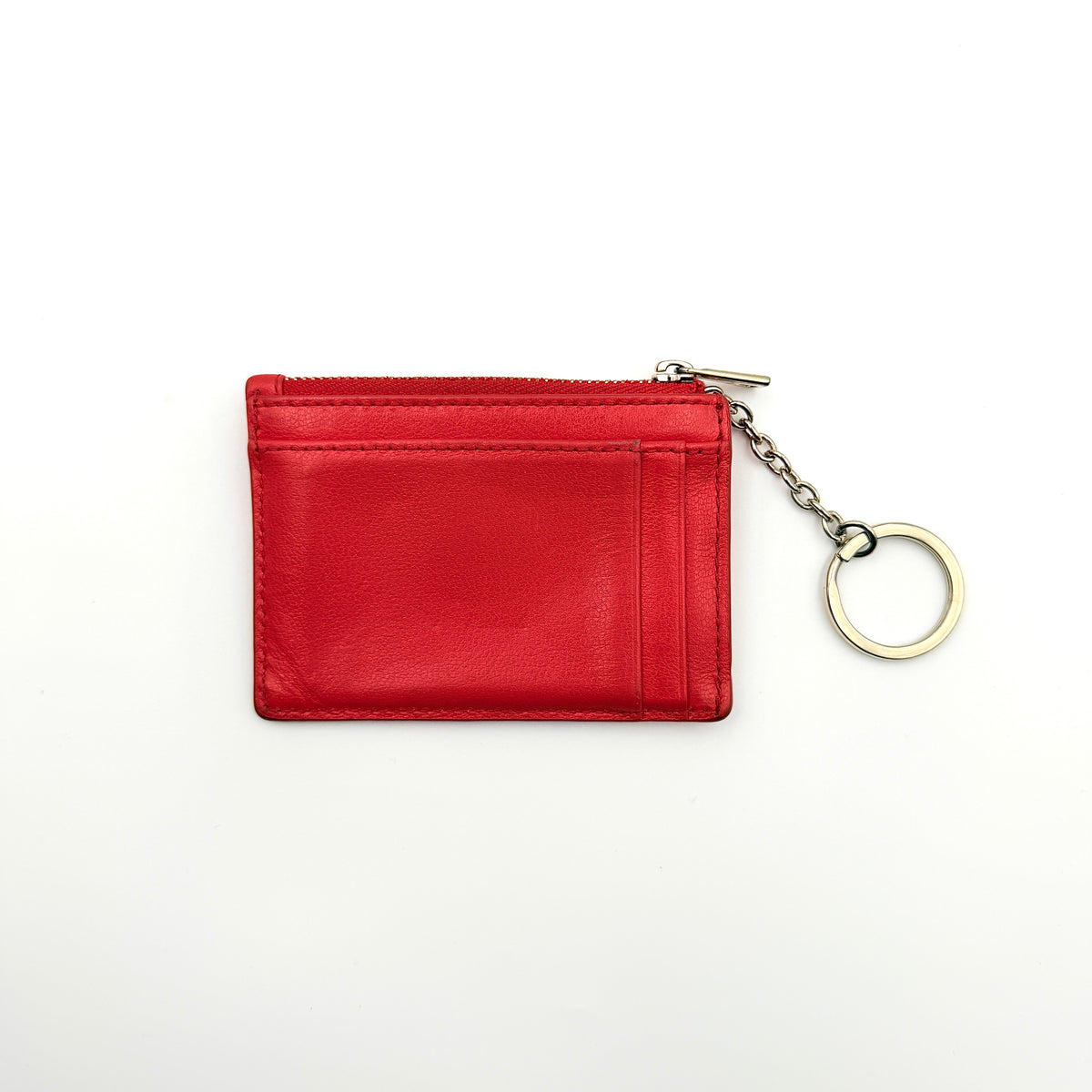 Furla My Joy Keyring Card Case Red