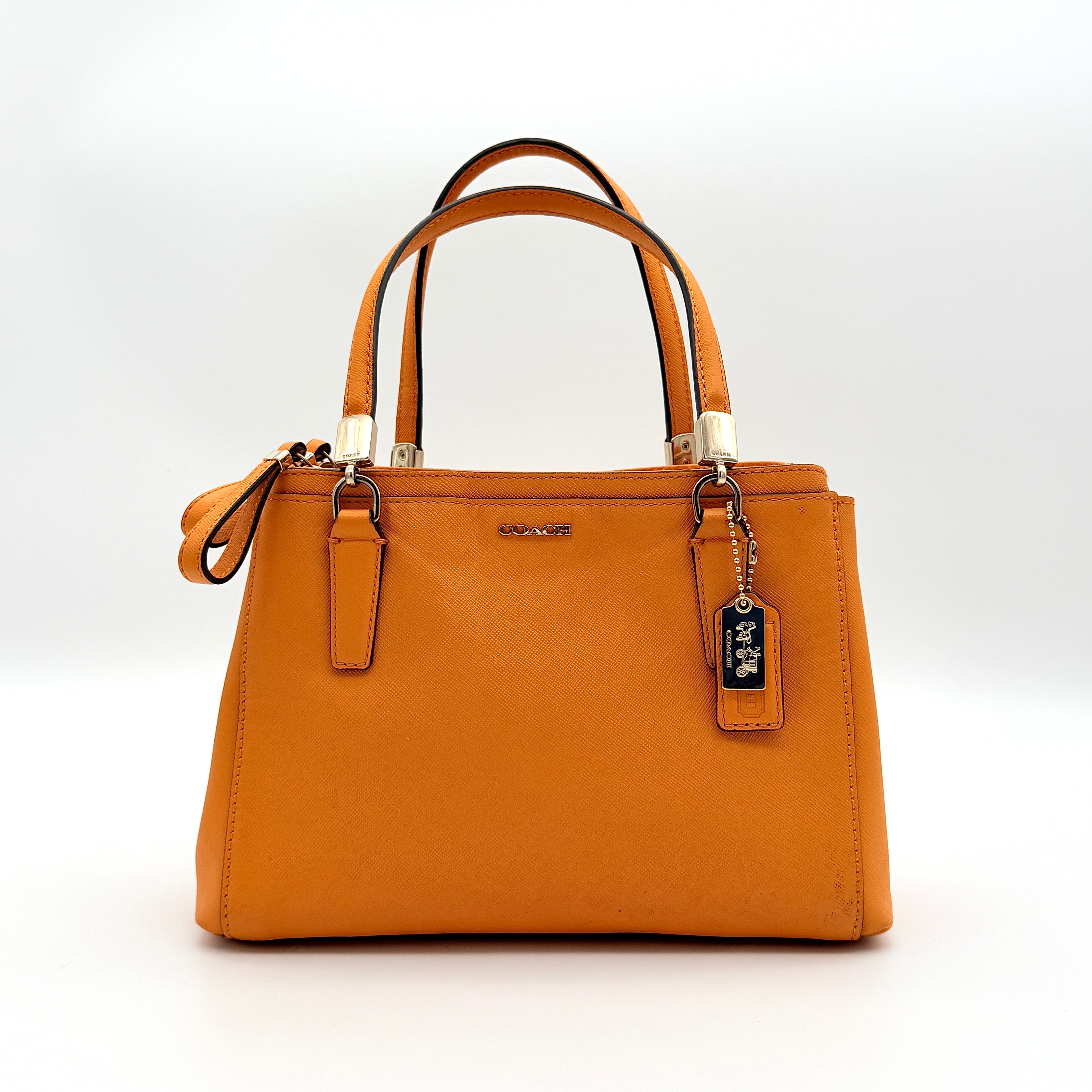 Coach Christie Carryall Handbag Orange