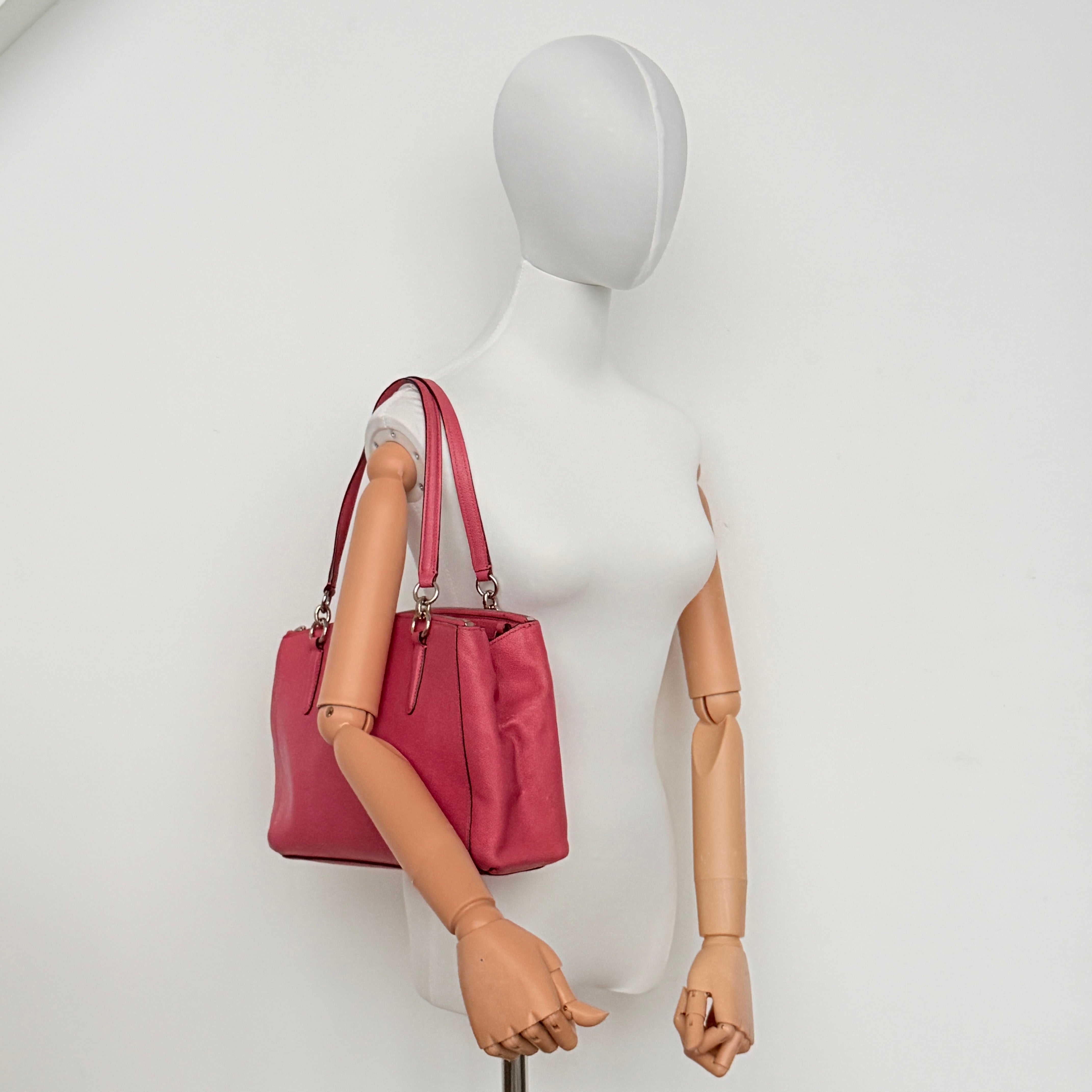 Coach 2Way Christie Carryall Handbag Pink