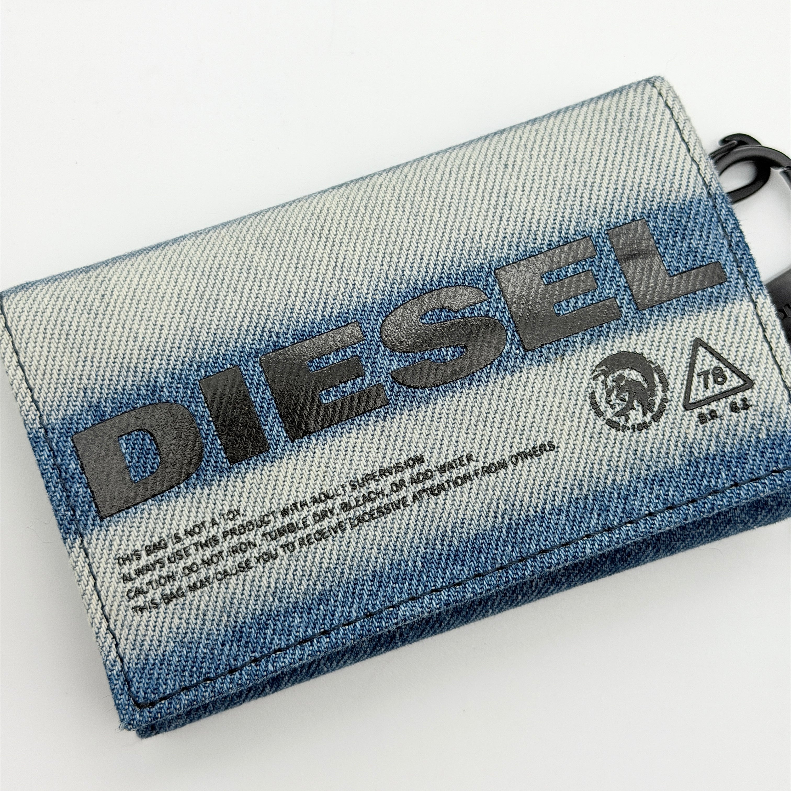 Diesel Denim Key Case Blue/Black