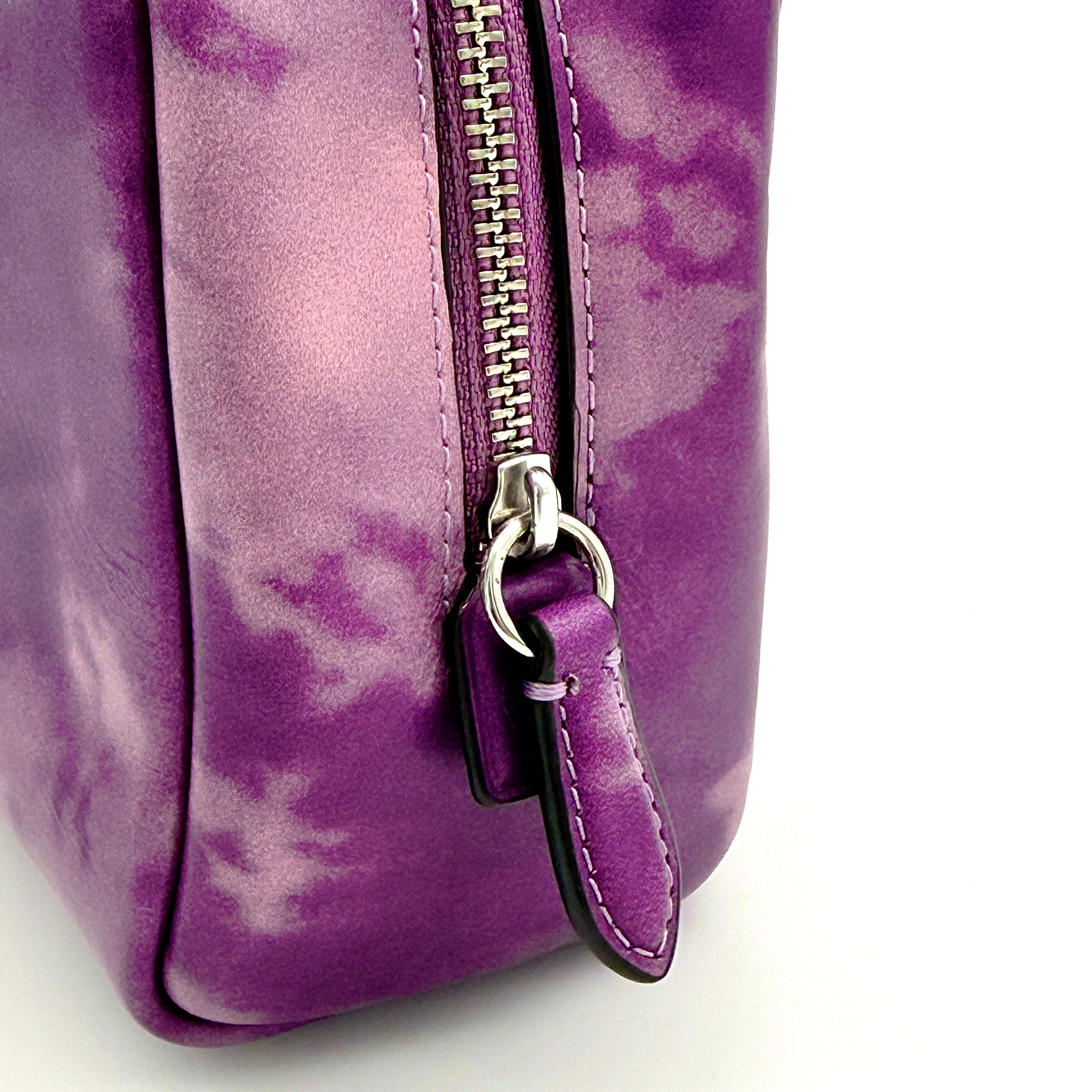 Coach Essential Cosmetic Pouch Tie-Dye Purple