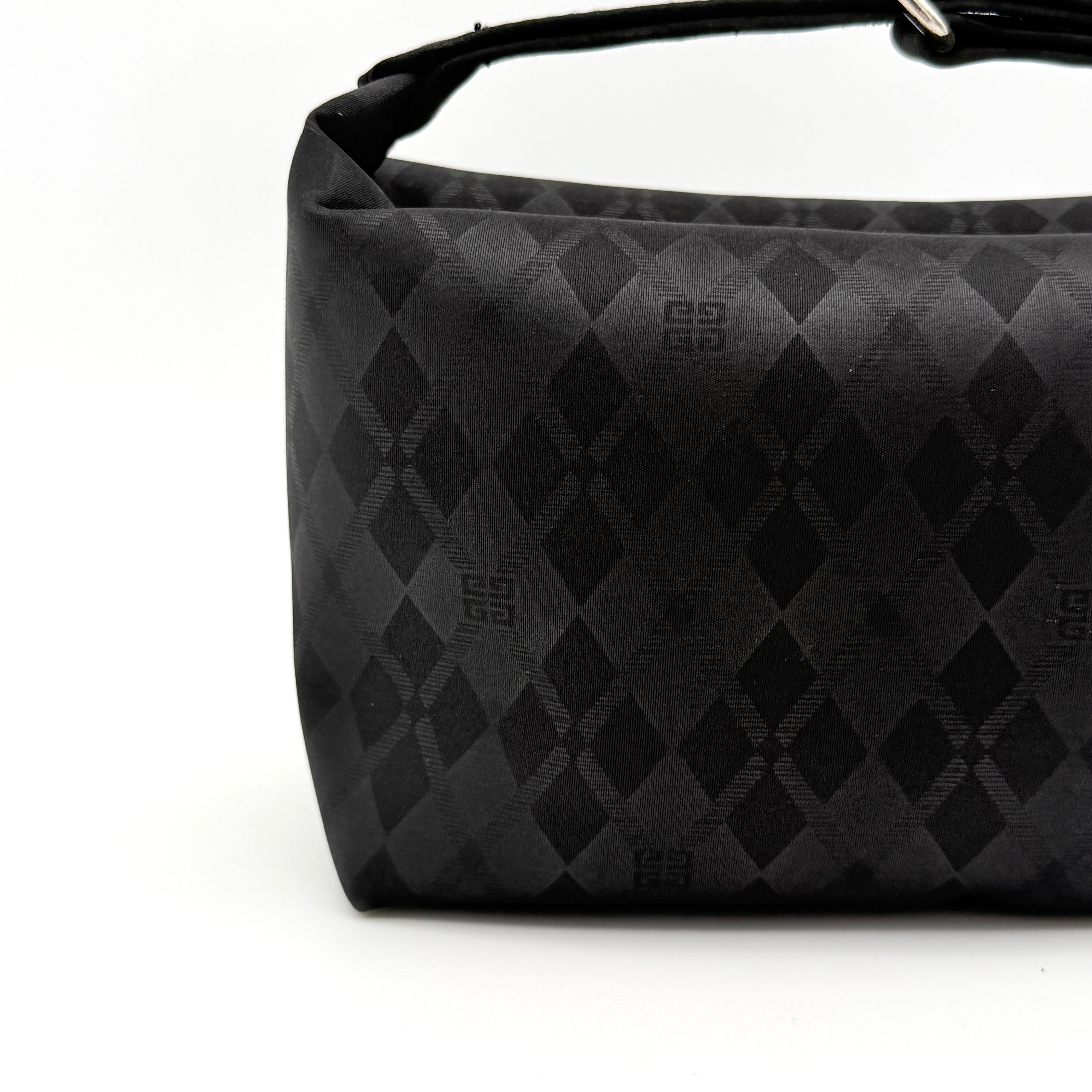 Givenchy 4G Rhinestone Mini Hobo Shoulder Bag Black