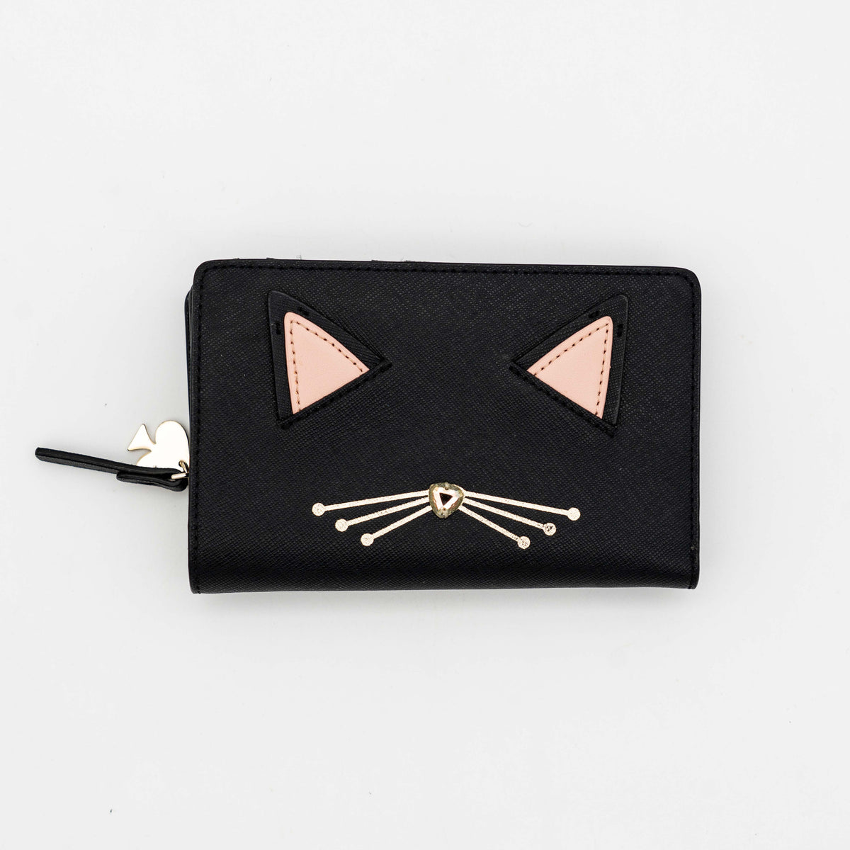 Kate Spade New York Jazz Things Up Cat Wallet Black/Multi