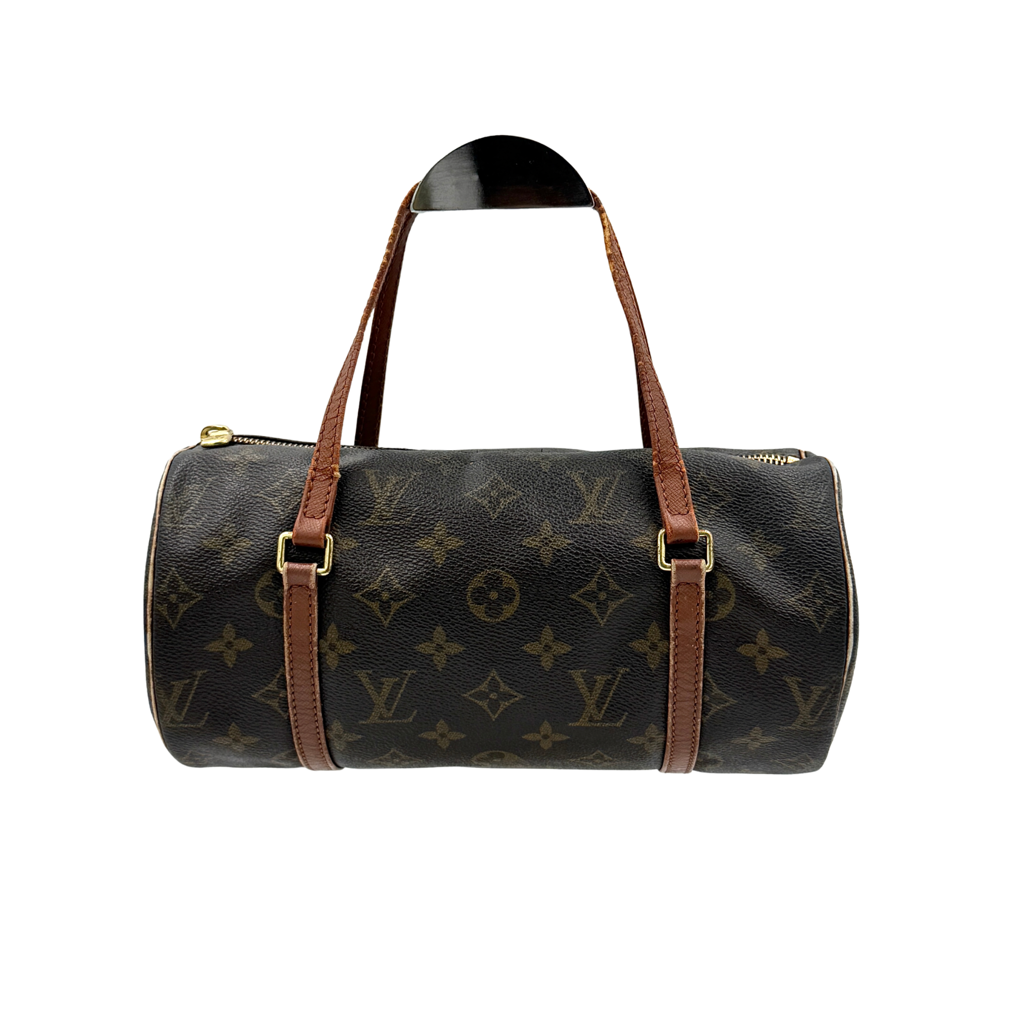 Louis Vuitton Monogram Papillon Handbag Brown