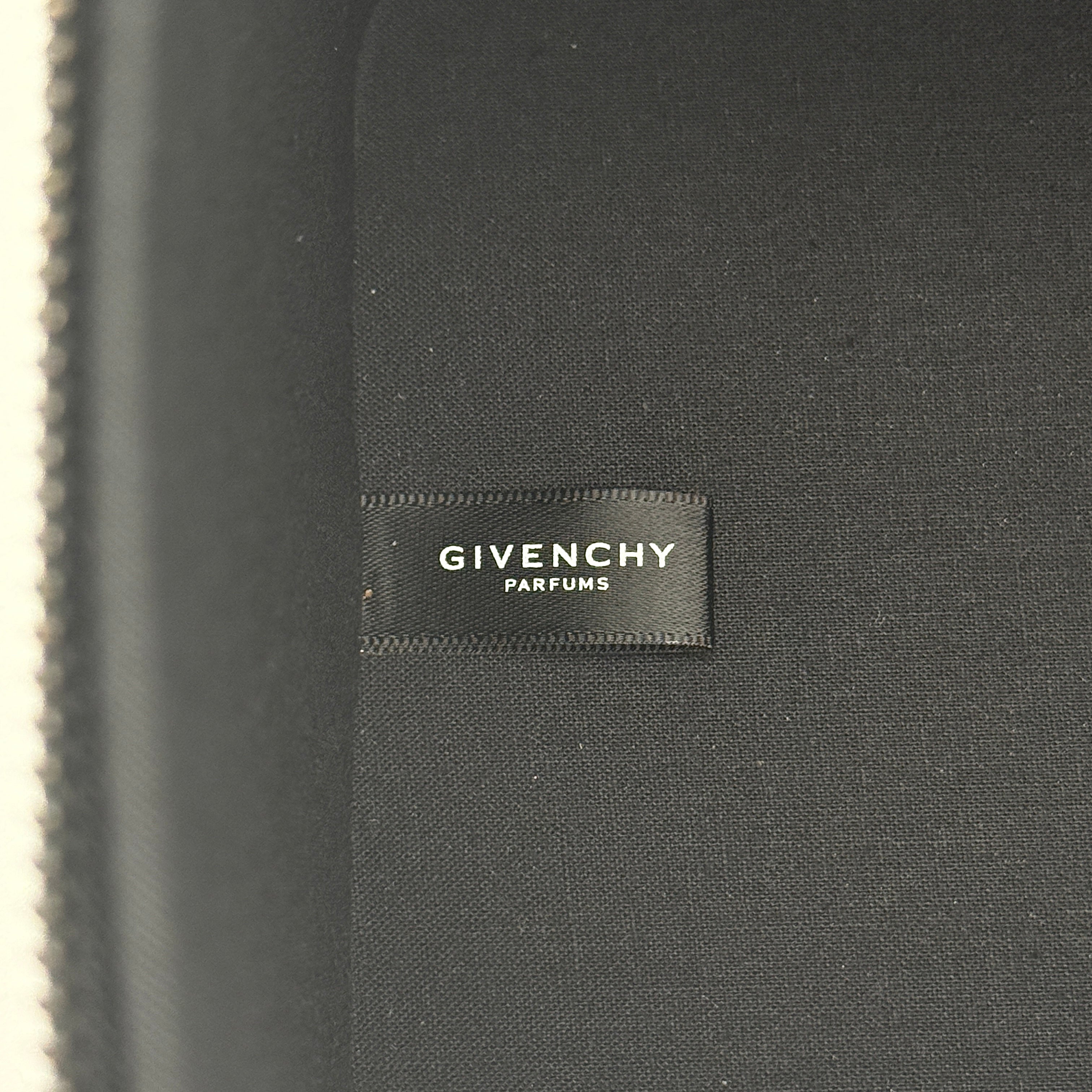 Givenchy 4G Monogram Embossed Logo Vanity Bag Black