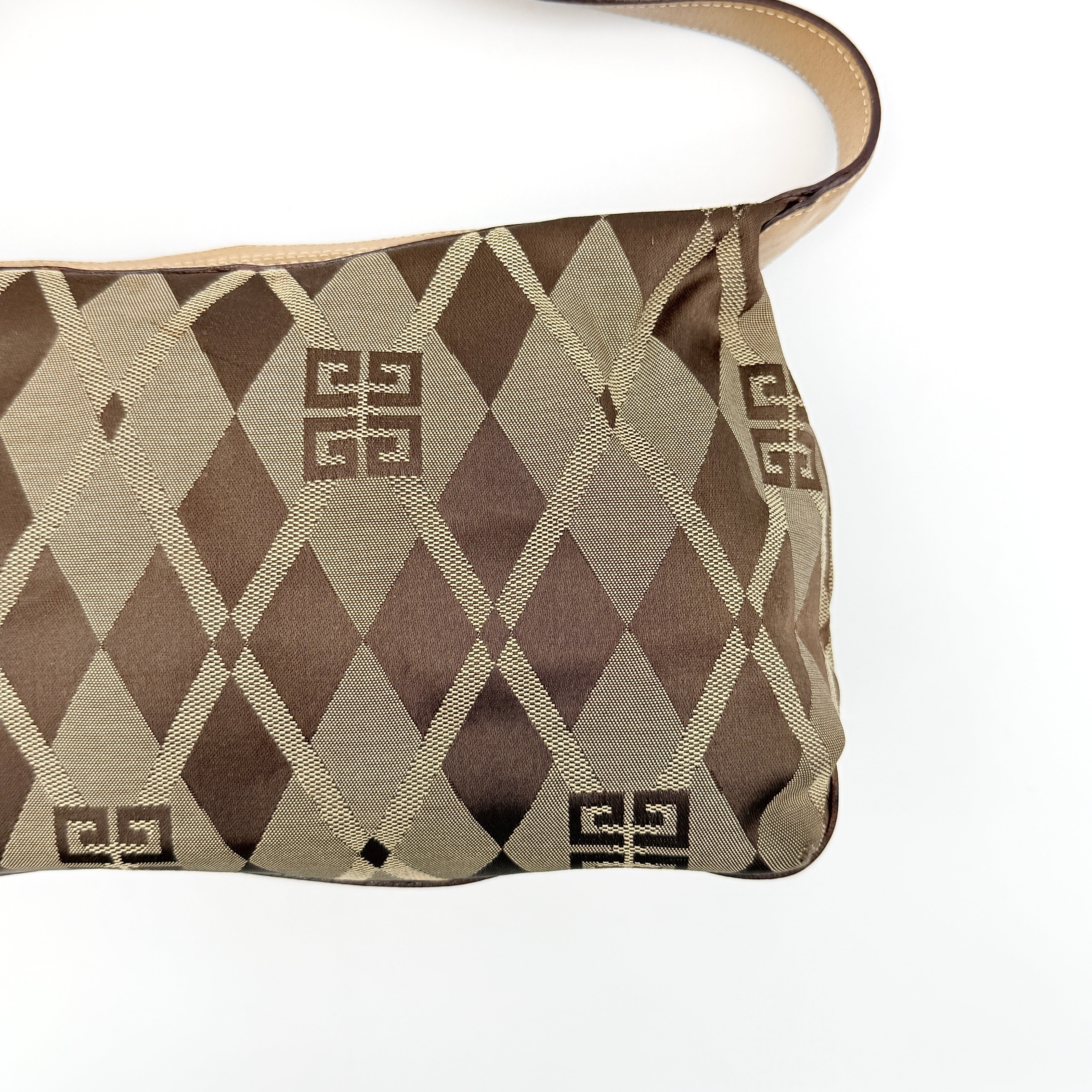 Givenchy 4G Monogram Shoulder Beige/Brown