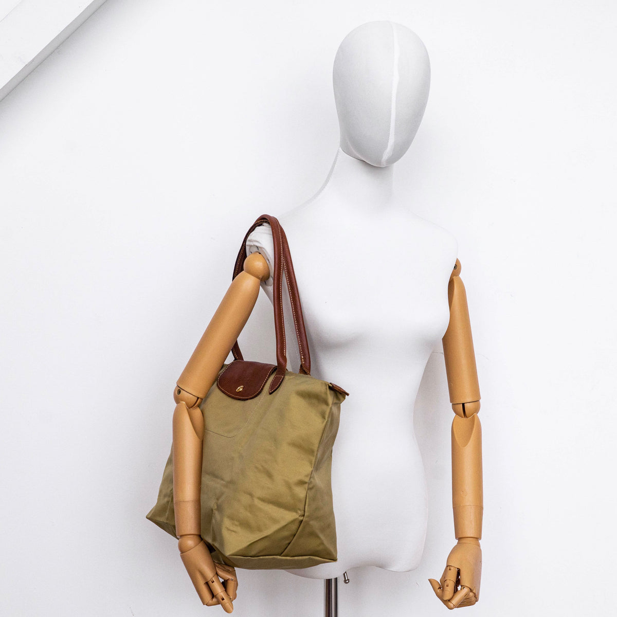 Longchamp Le Pliage Original Tote Bag Yellow/Brown