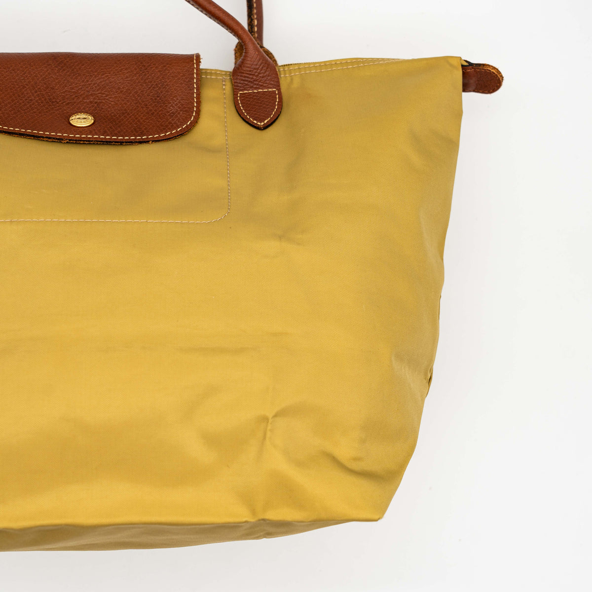 Longchamp Le Pliage Original Tote Bag Yellow/Brown