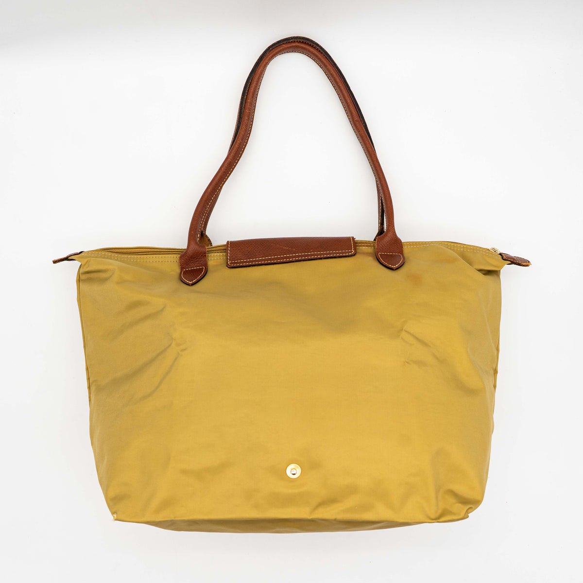 Longchamp Le Pliage Original Tote Bag Yellow/Brown