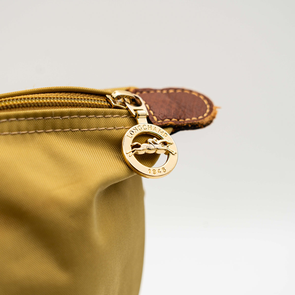 Longchamp Le Pliage Original Tote Bag Yellow/Brown