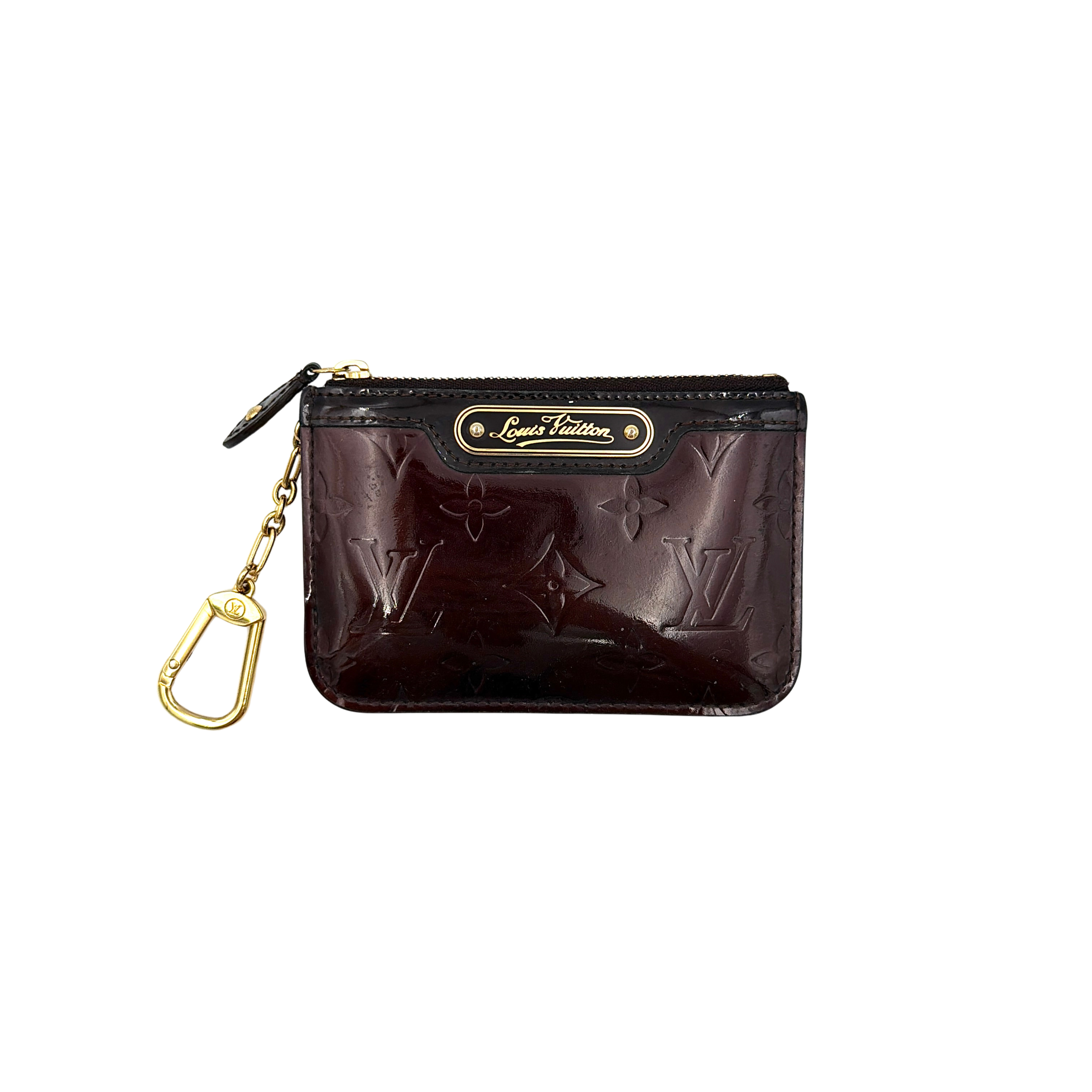 Louis Vuitton Vernis Pochette Coin Case Amethyst