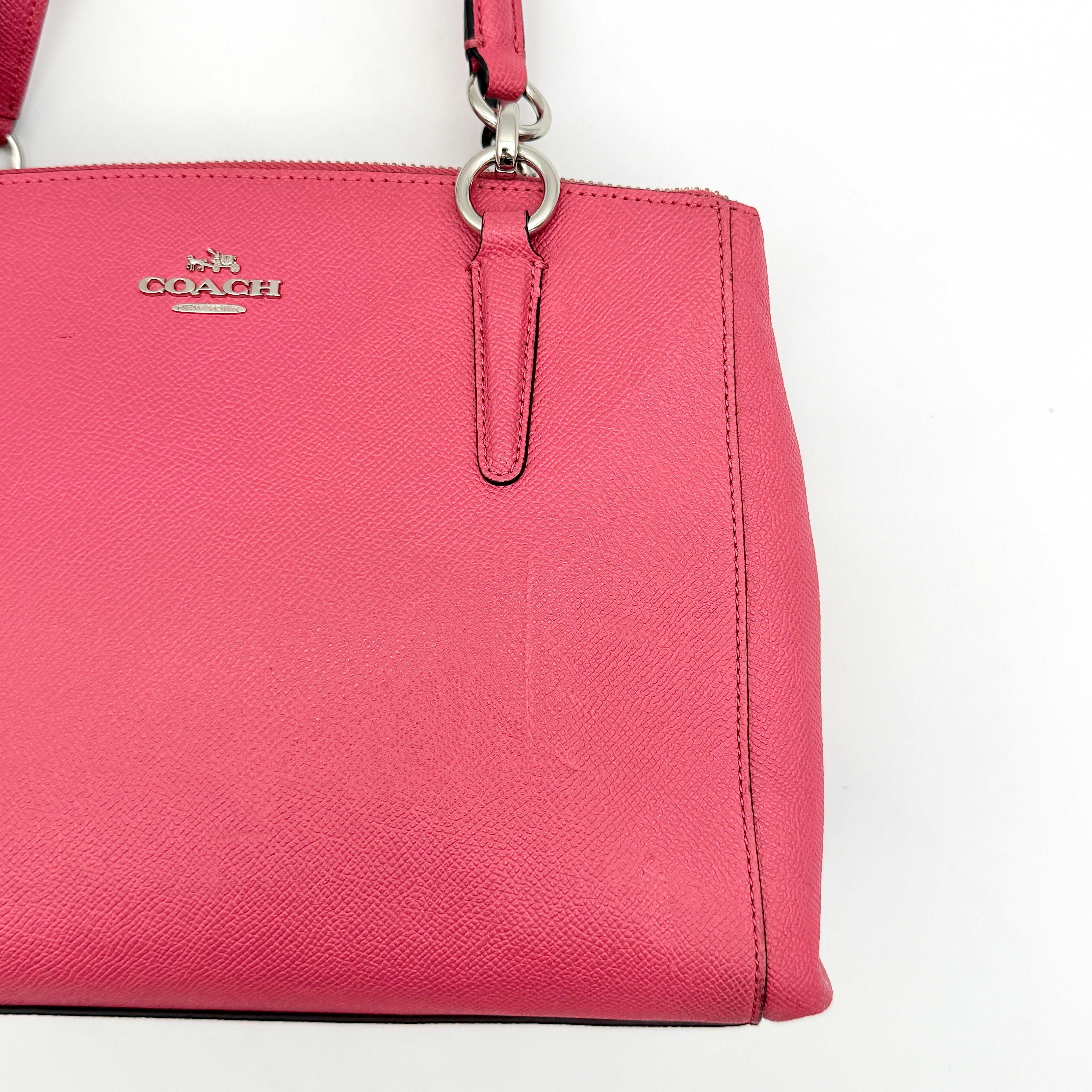 Coach 2Way Christie Carryall Handbag Pink