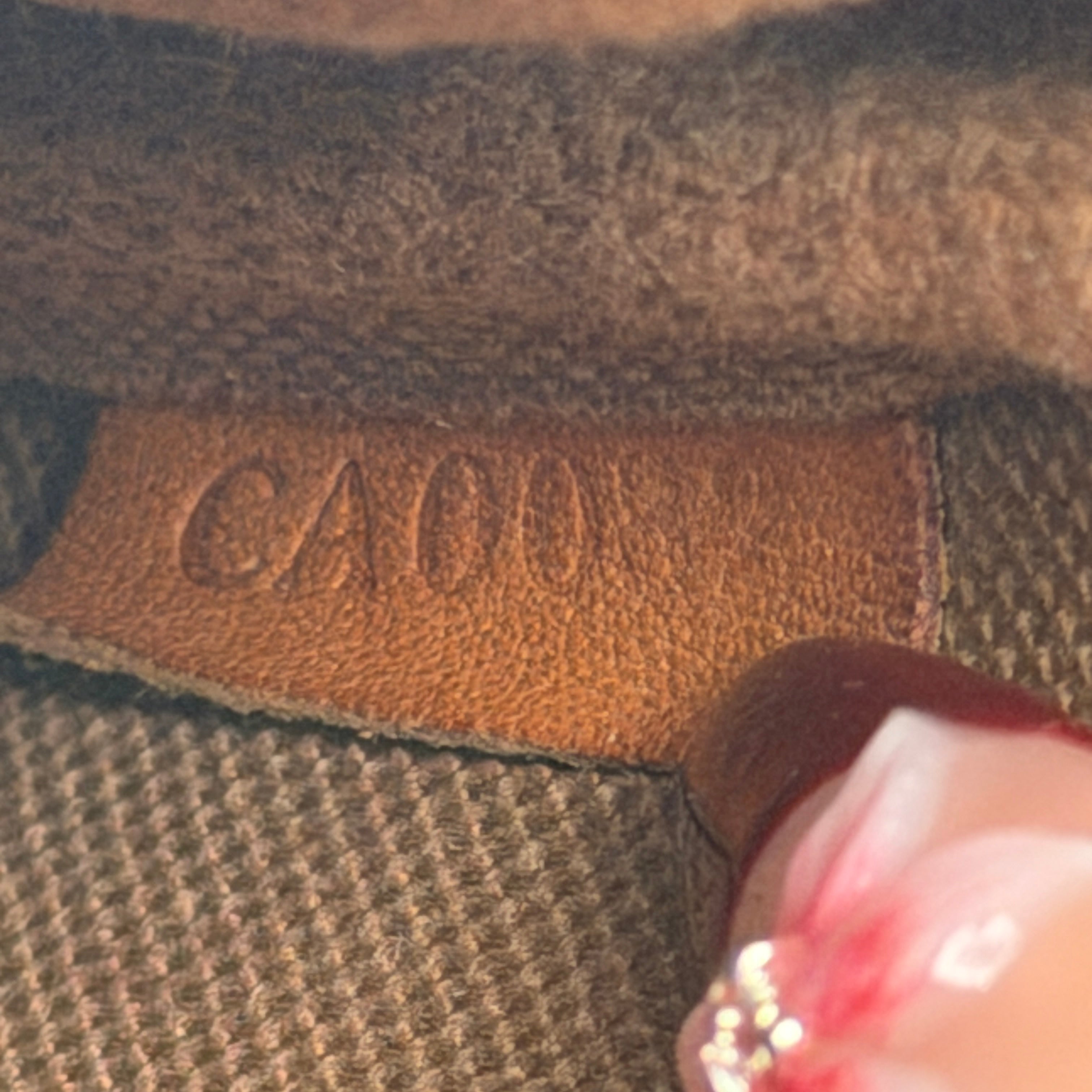 Louis Vuitton Monogram Pochette Bag Brown