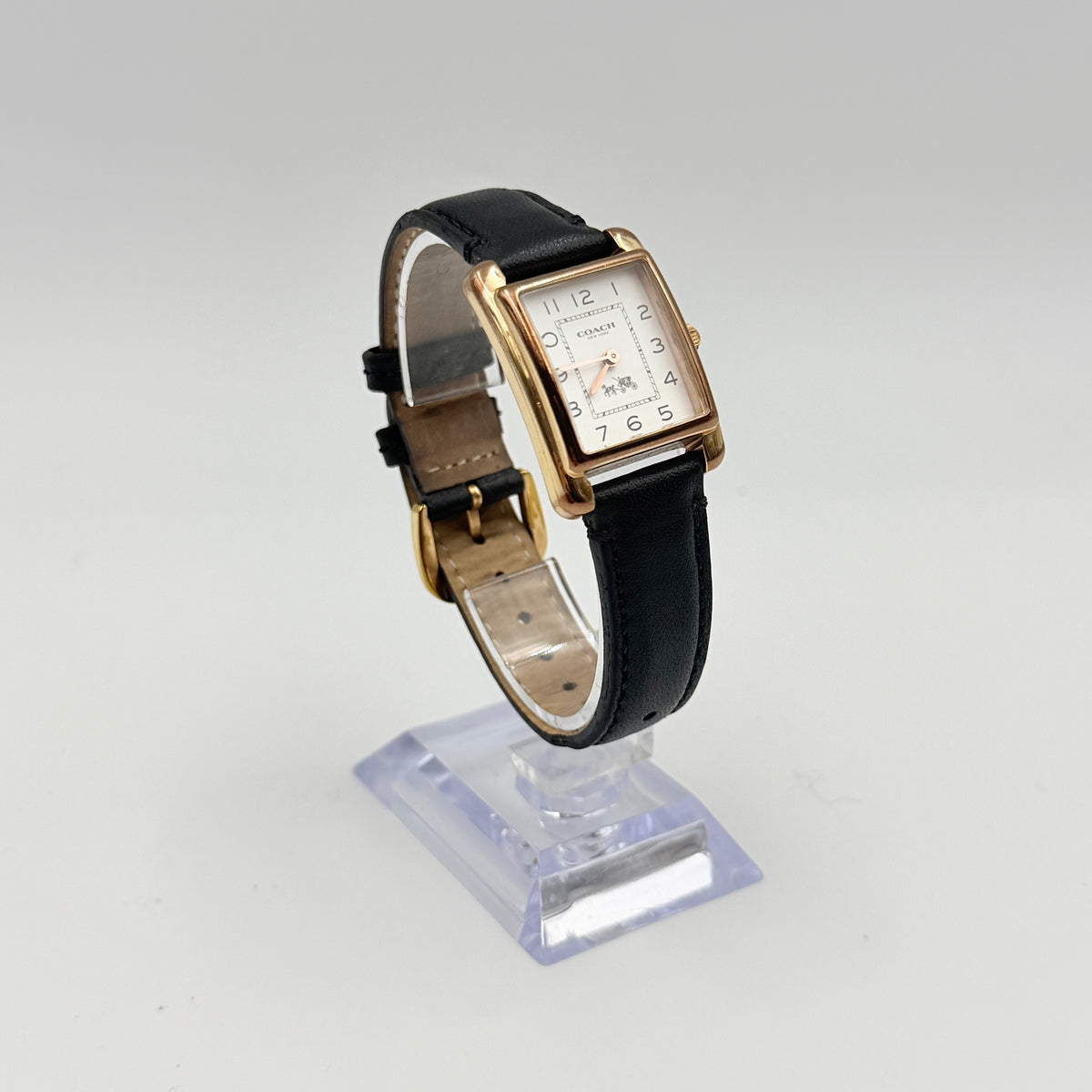 Coach CA.88.7.34.0913 Rectangular Watch Gold/Black