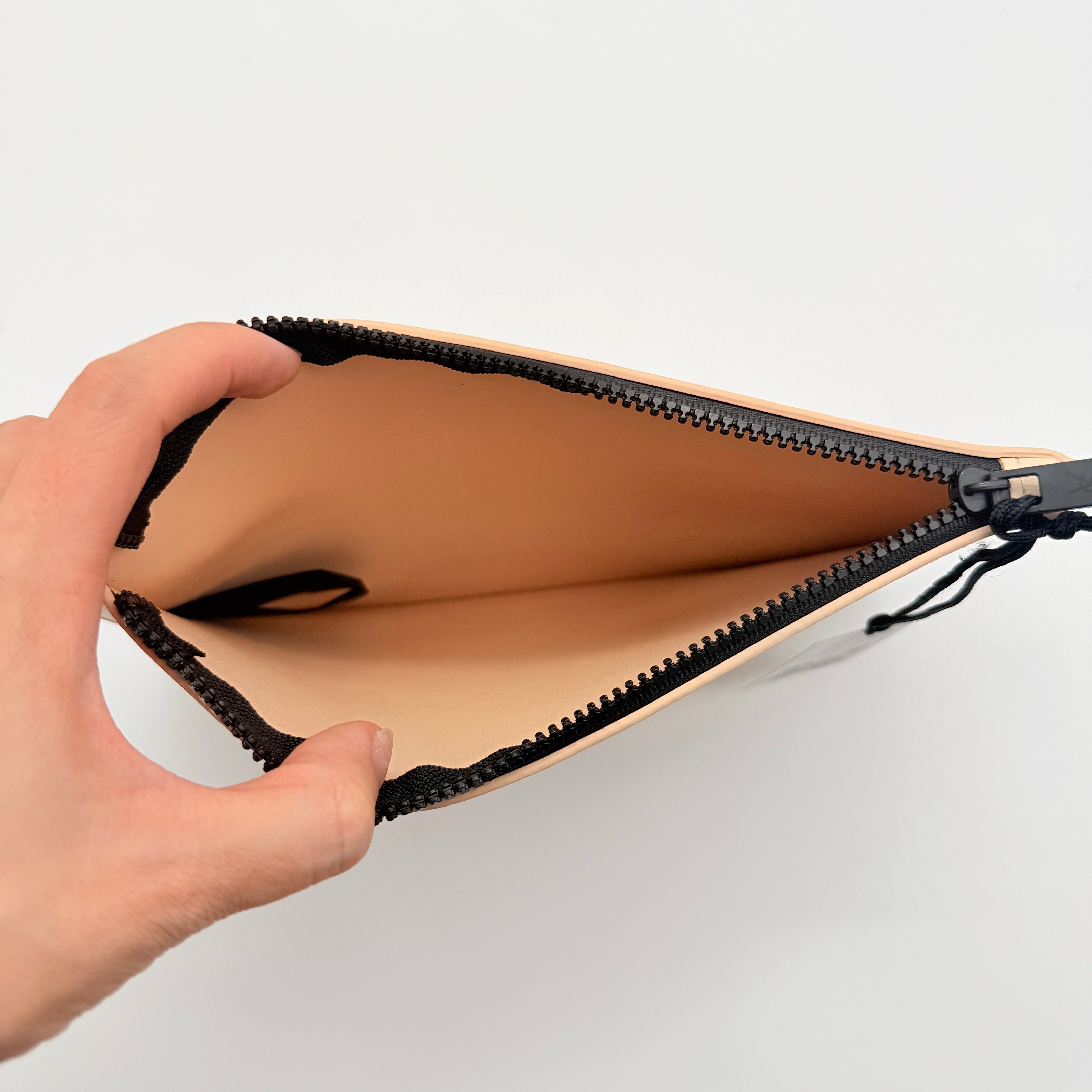 YSL Saint Laurent Beaute Pouch Beige