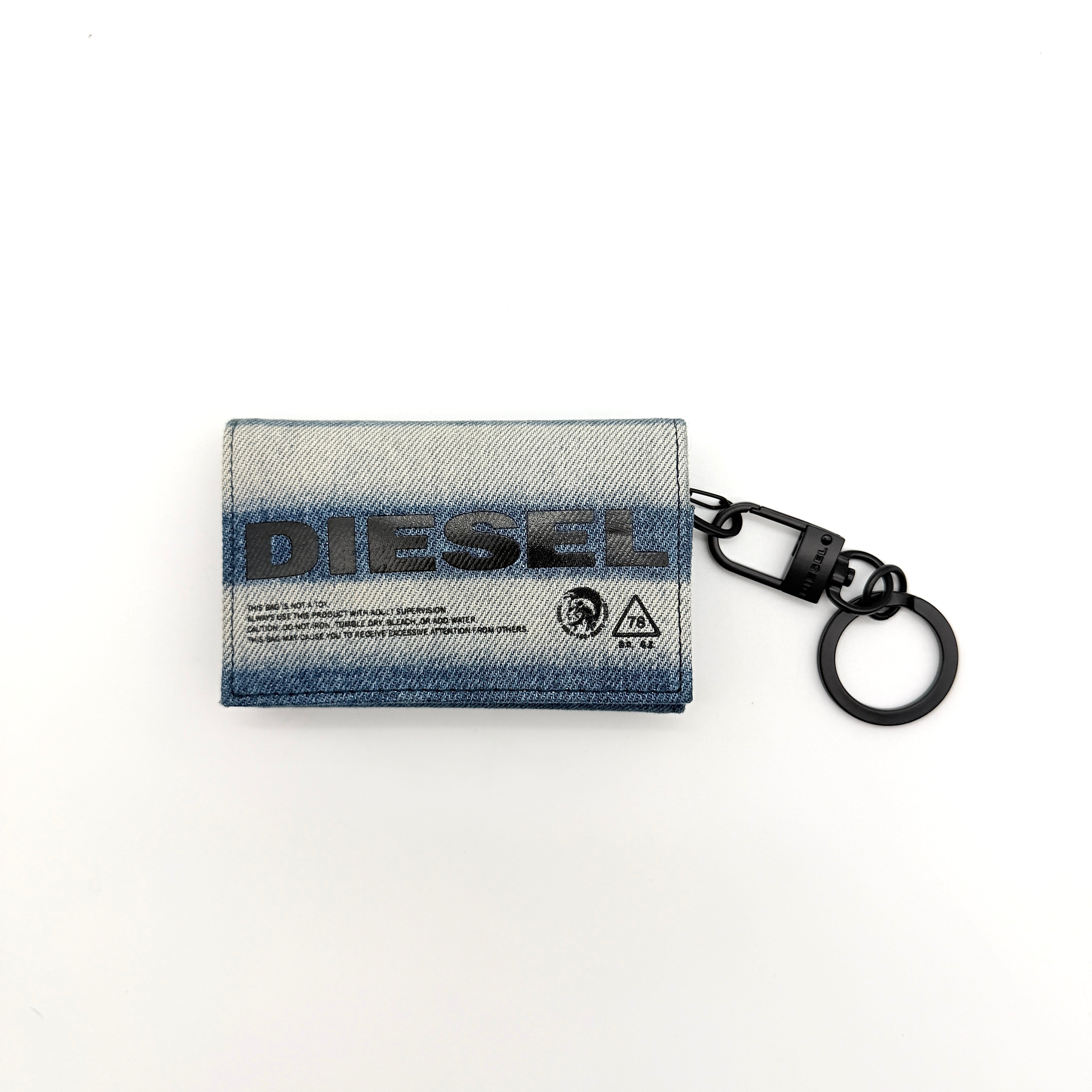 Diesel Denim Key Case Blue/Black