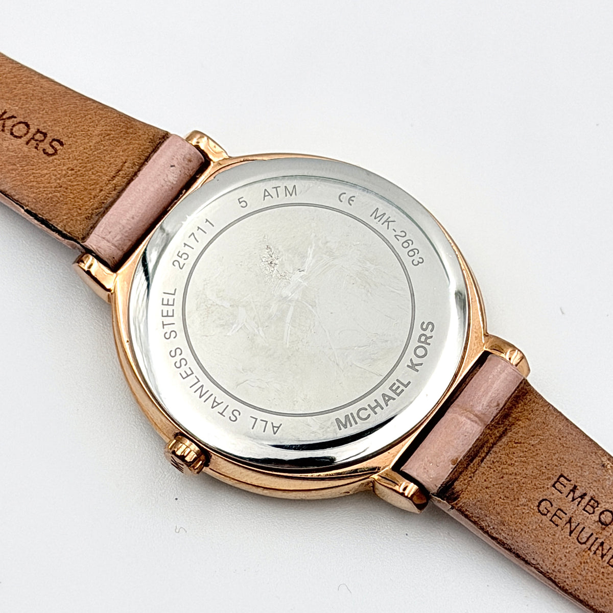 Michael Kors Cinthia MK2663 Mother of Pearl Dial Watch Rose Gold