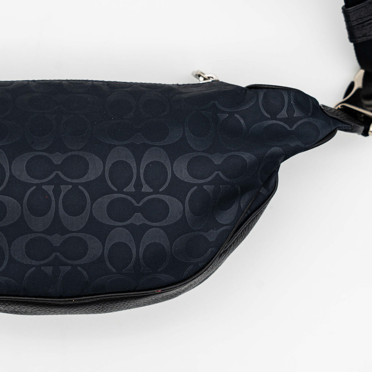 Coach Court Belt Bag Navy Blue