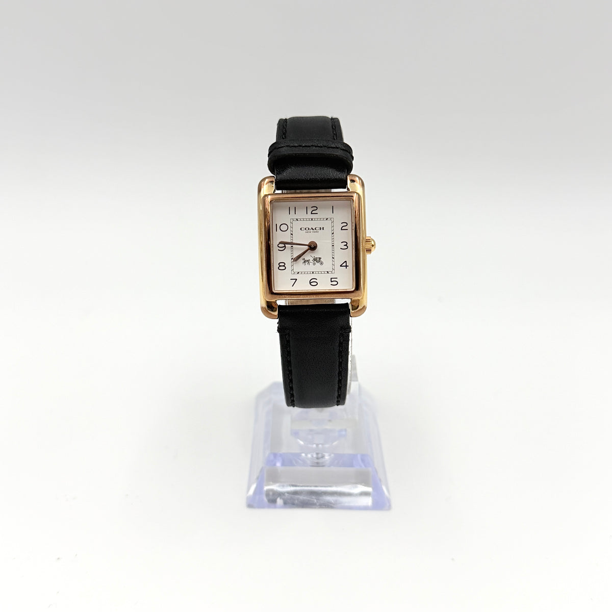 Coach CA.88.7.34.0913 Rectangular Watch Gold/Black