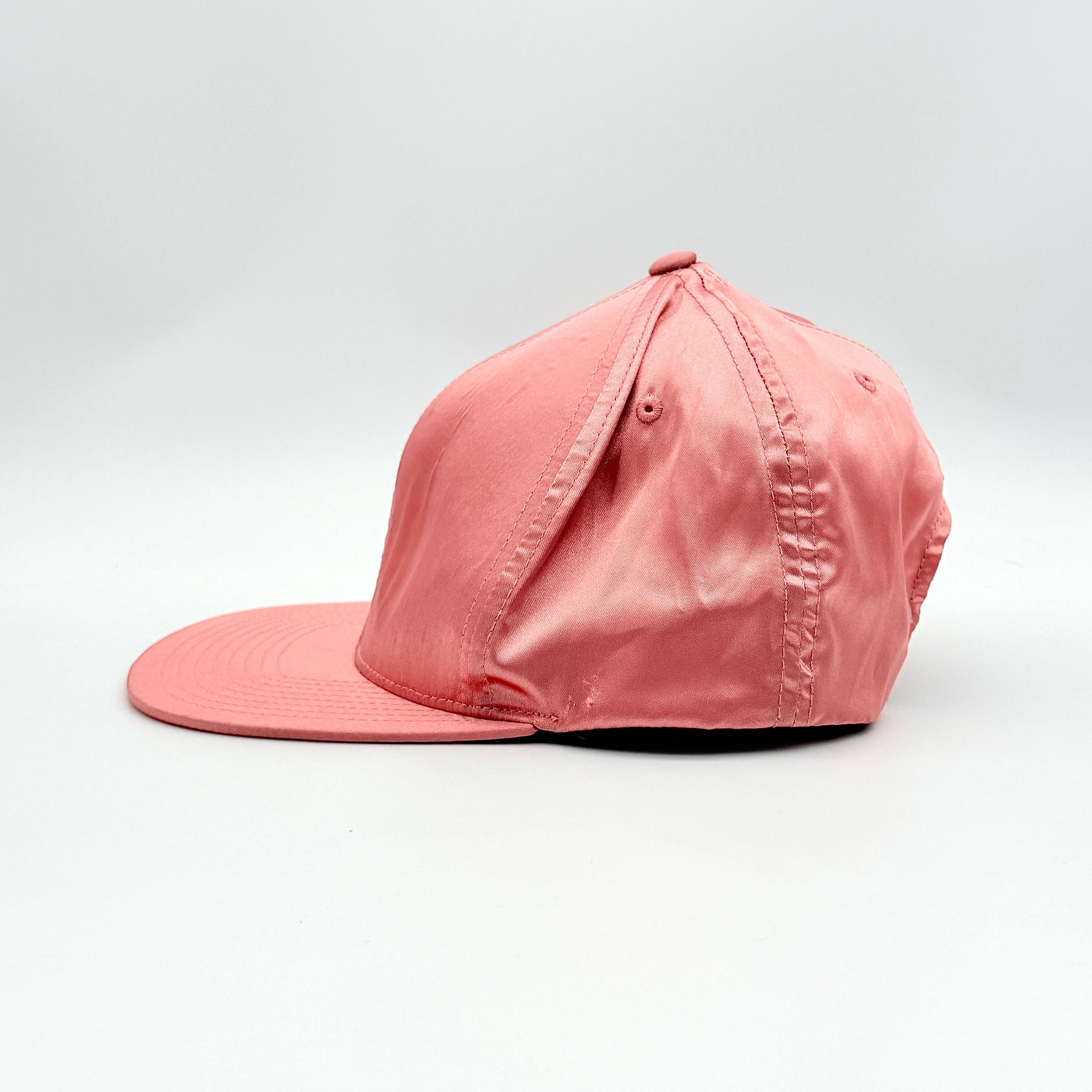 Stussy Polyester Embroidered Satin Cap Pink