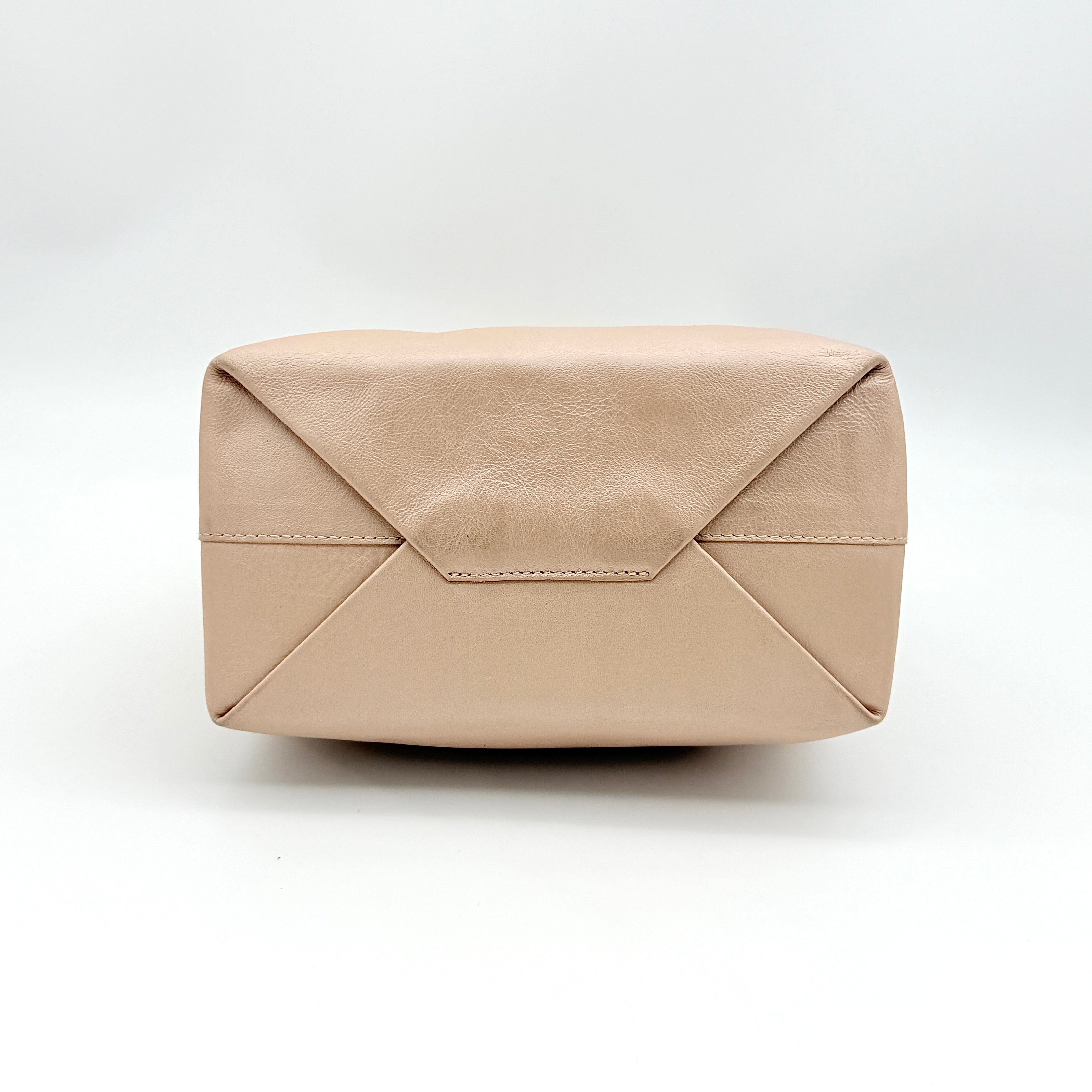 Furla Leather Mini Tote Bag Beige