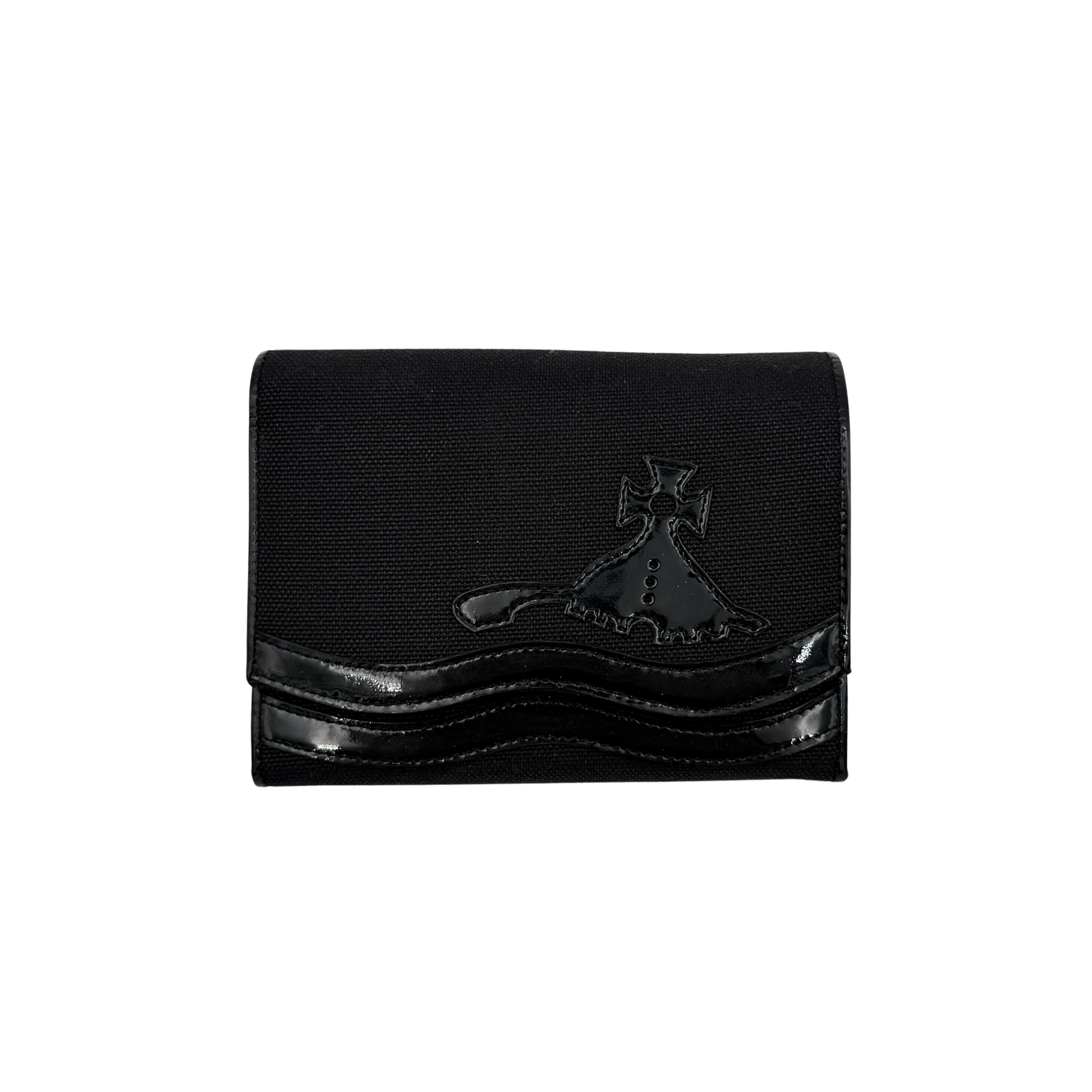 Vivienne Westwood Orb Compact Wallet Black